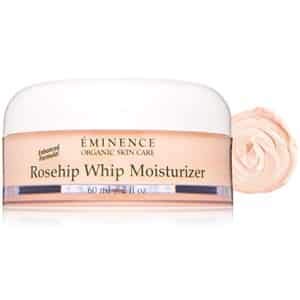 Organic Rosehip Whip Moisturizer for Face & Body - 2 fl oz Hydrating Cream with Vitamin C & E - Perfect for Dry Skin, Anti-Aging & Night Care Routine