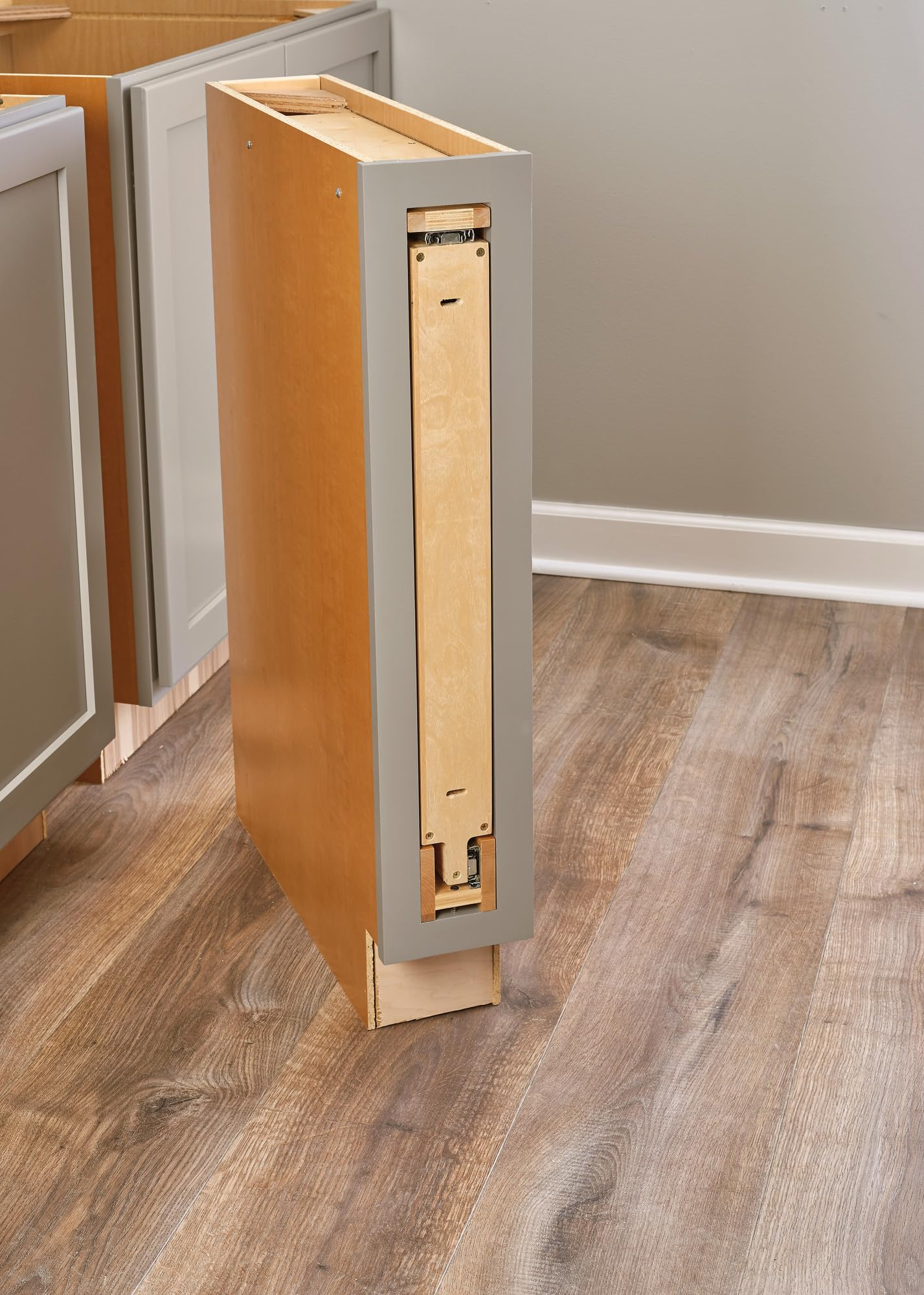 REV-A-SHELF Wood Base Cabinet Organizer Insert with Soft-Close Mechanism - Perfect for Kitchen, Bathroom & Pantry Storage Organization