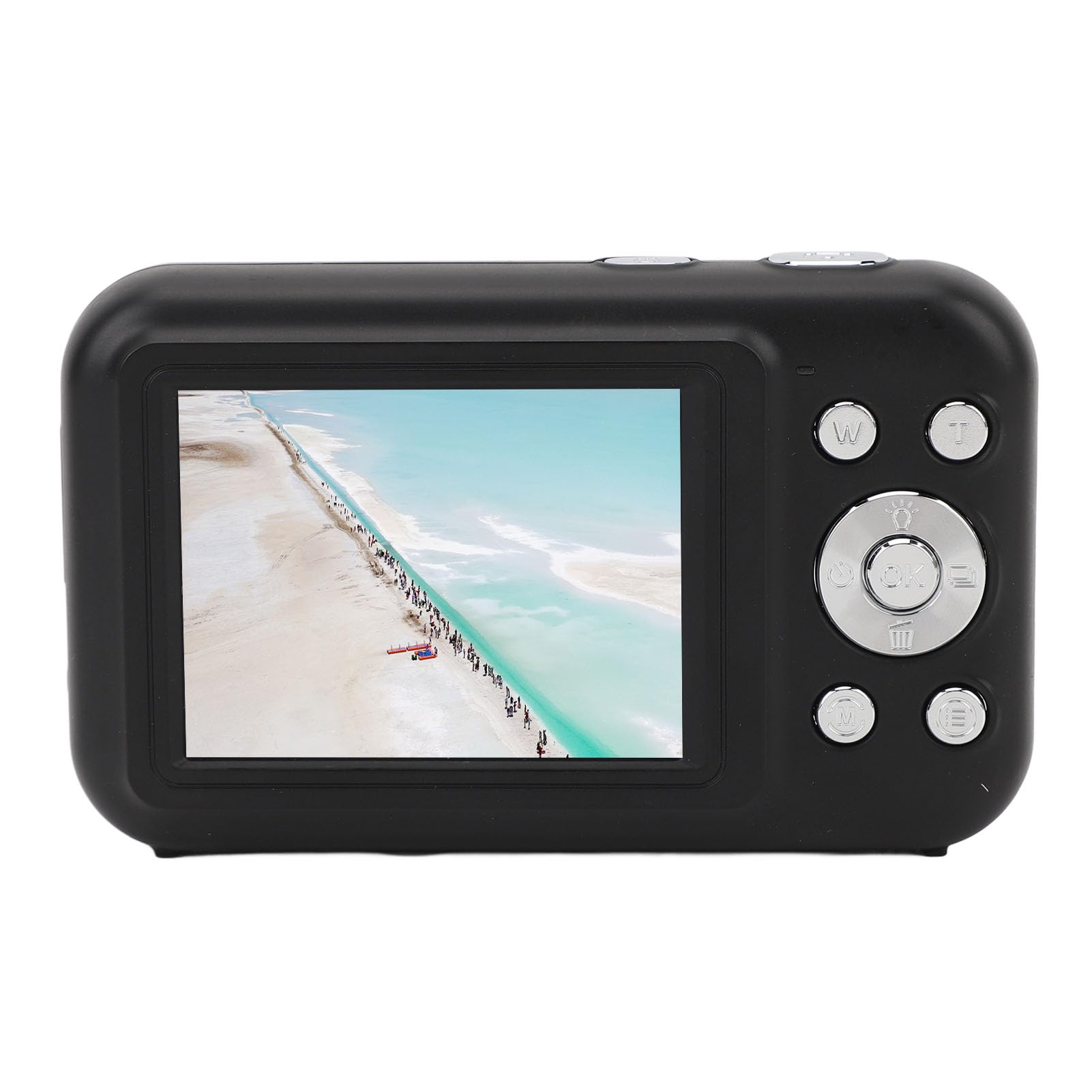 **44MP 1080P Digital Camera with Autofocus & 16X Zoom - Vlogging Camera for Beginners & Teens, Built-in Mic, Pause Function (Black) - Perfect for Travel, YouTube Videos & Everyday Photography**