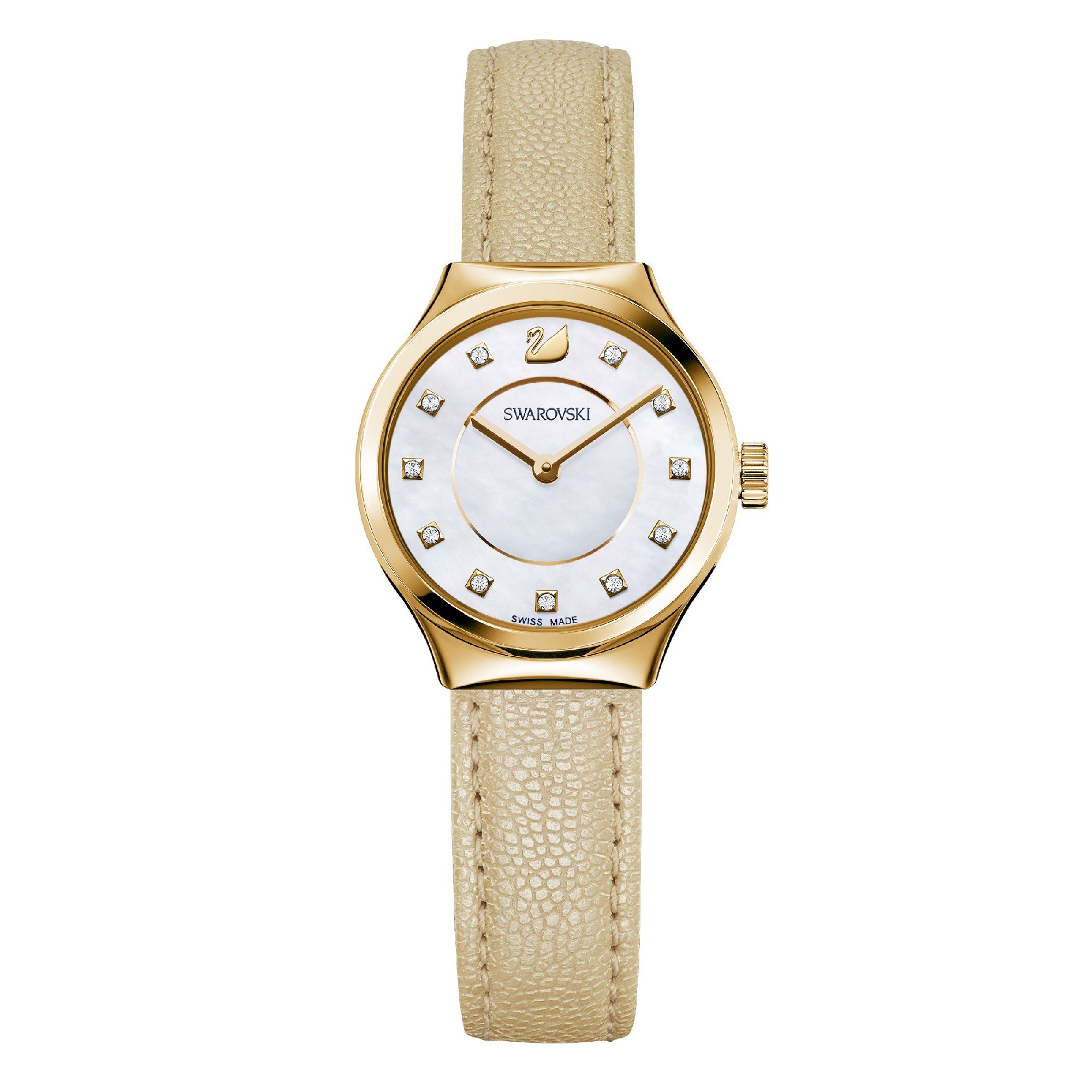 Swarovski Dreamy Watch for Women - Elegant Mother-of-Pearl Dial & Crystal Accents | Model 5213746 | Perfect for Special Occasions, Gifts & Formal Events