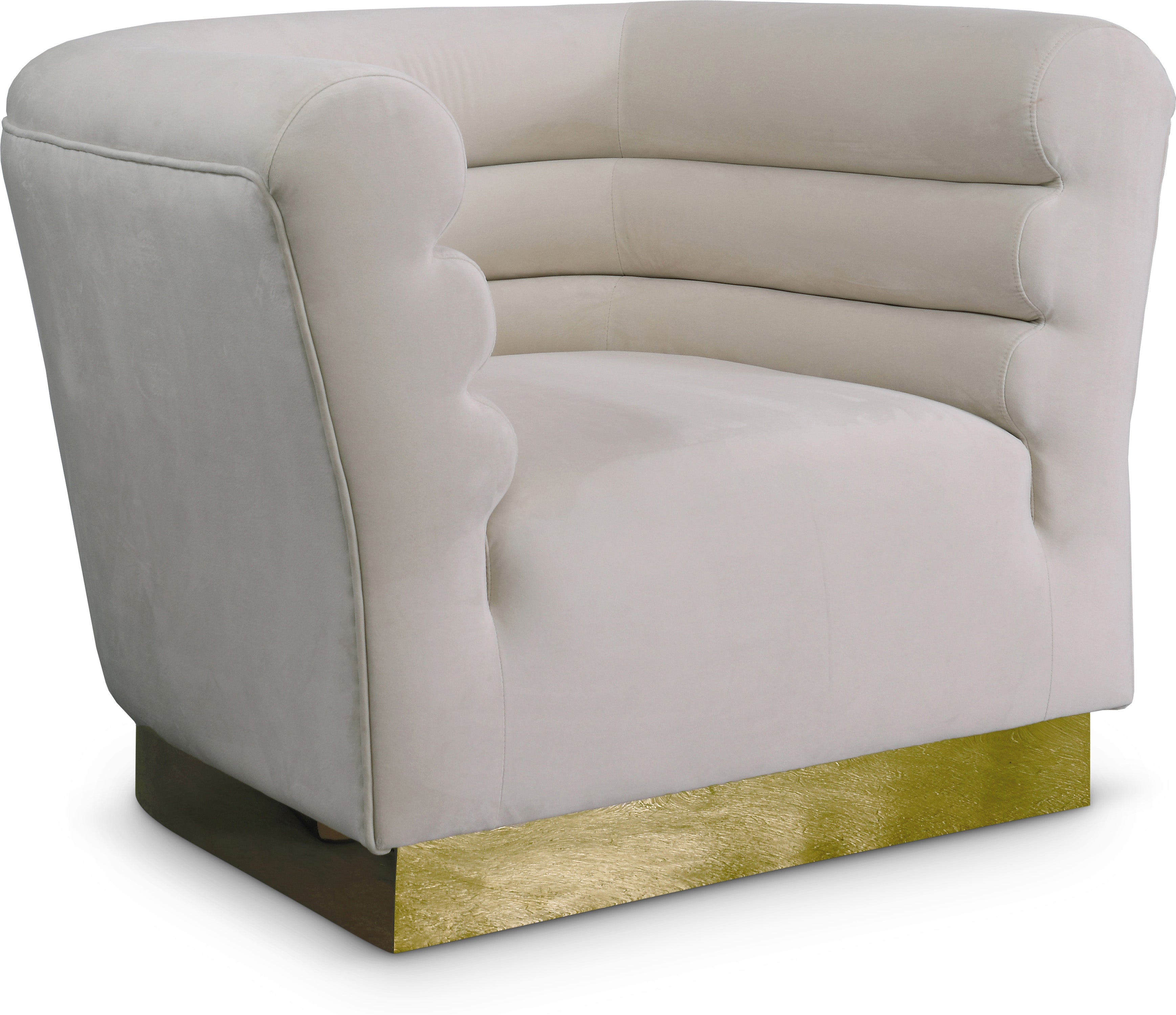 Bellini Velvet Chair - Modern Accent Armchair for Living Room, Bedroom & Office - Plush Upholstered Lounge Chair with Sturdy Metal Legs - Perfect for Home Decor, Reading Nook or Cozy Corner