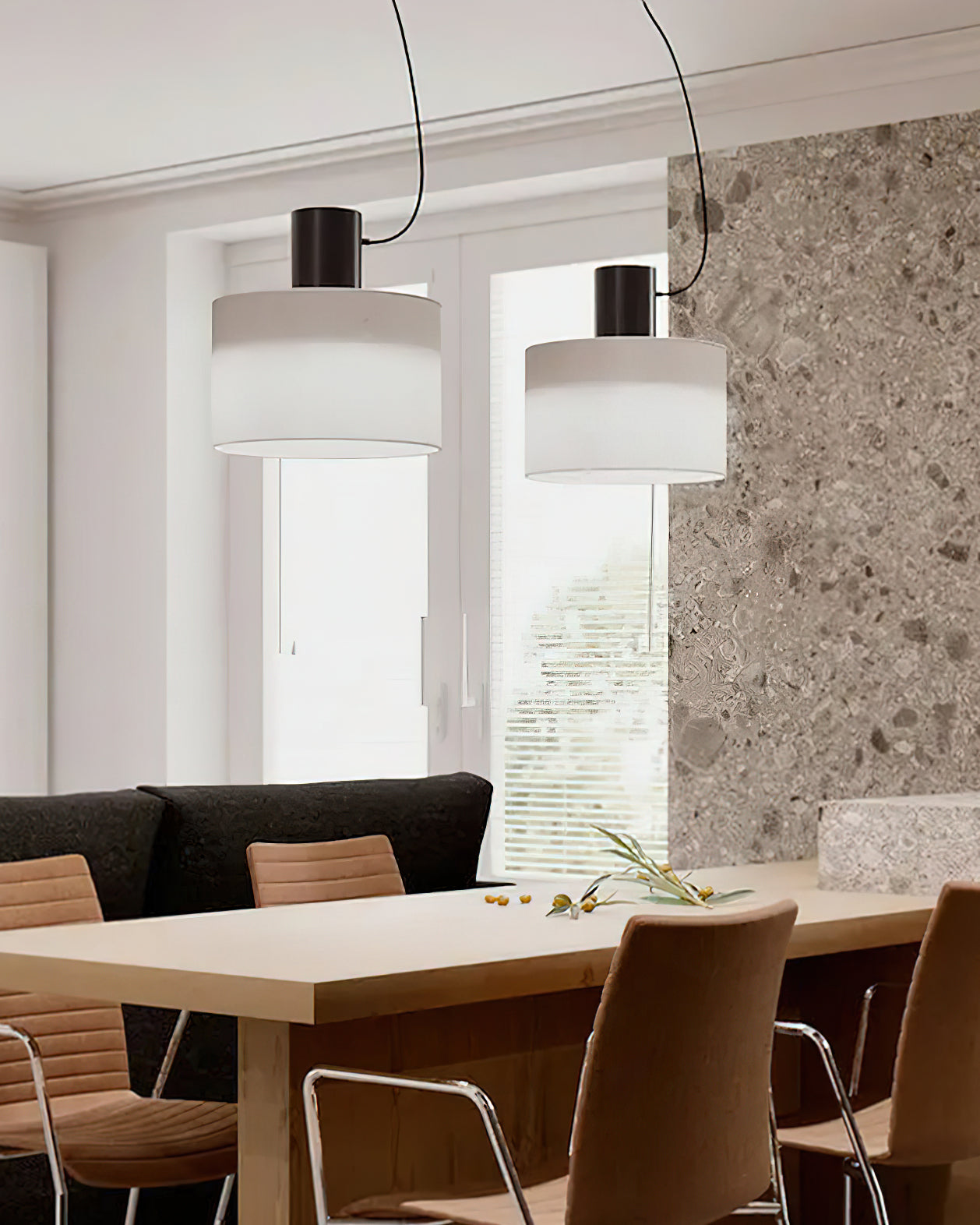 Estiluz Cyls Pendant Light - Modern Hanging Lamp for Kitchen Island, Dining Room & Living Room Lighting