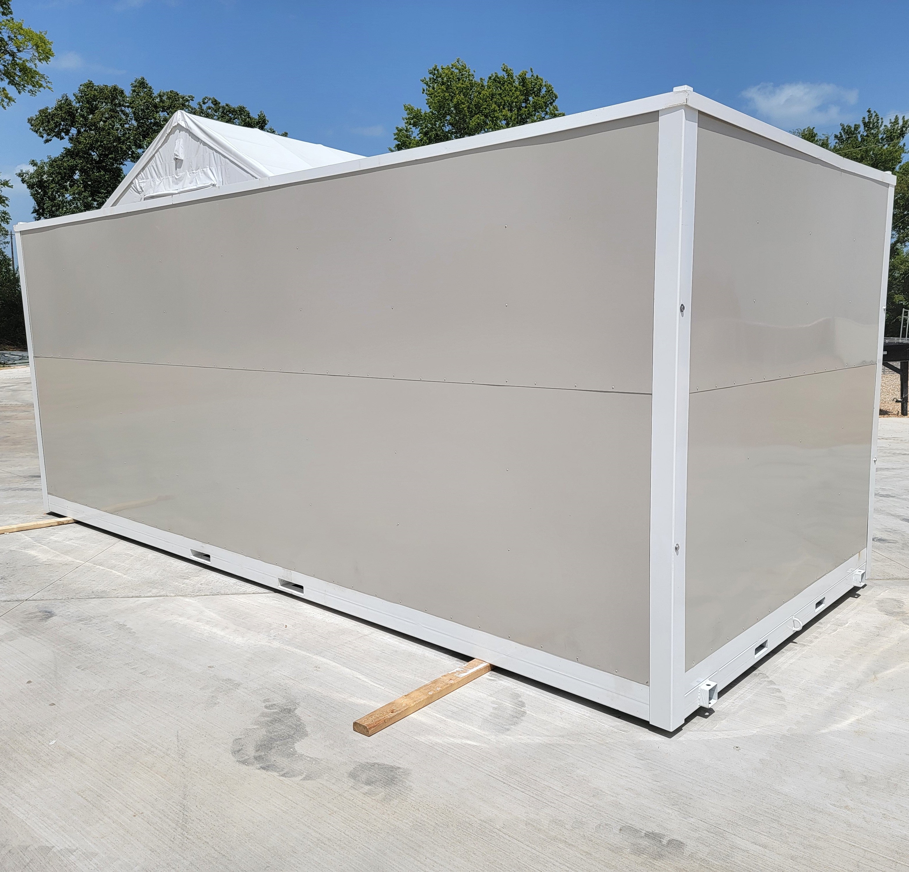 8'x20' Portable Double Livestock Stall - Heavy Duty Relocatable Storage Building & Loafing Shed | Durable Farm Shelter for Horses, Cattle & Livestock | Perfect for Barns, Ranches & Agricultural Use