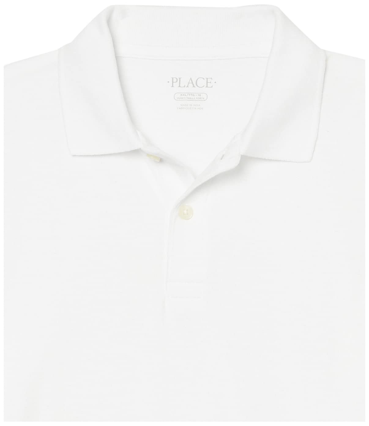 The Children's Place Boys' Long Sleeve Pique Polo Shirt - Comfortable Cotton School Uniform & Casual Wear for Kids