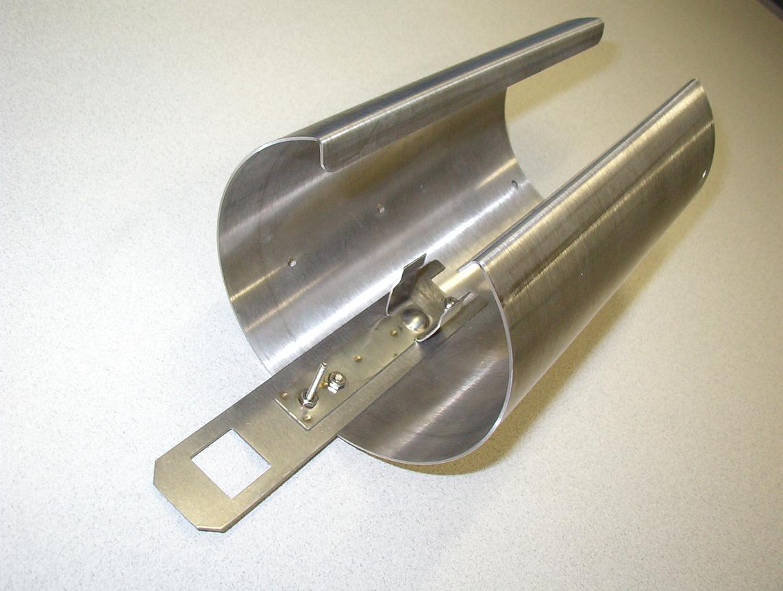 4 Inch Spring Ring Pipe Fitting - Heavy Duty Metal Clamp for Secure Pipe Connections - Perfect for Plumbing, HVAC, and Industrial Applications