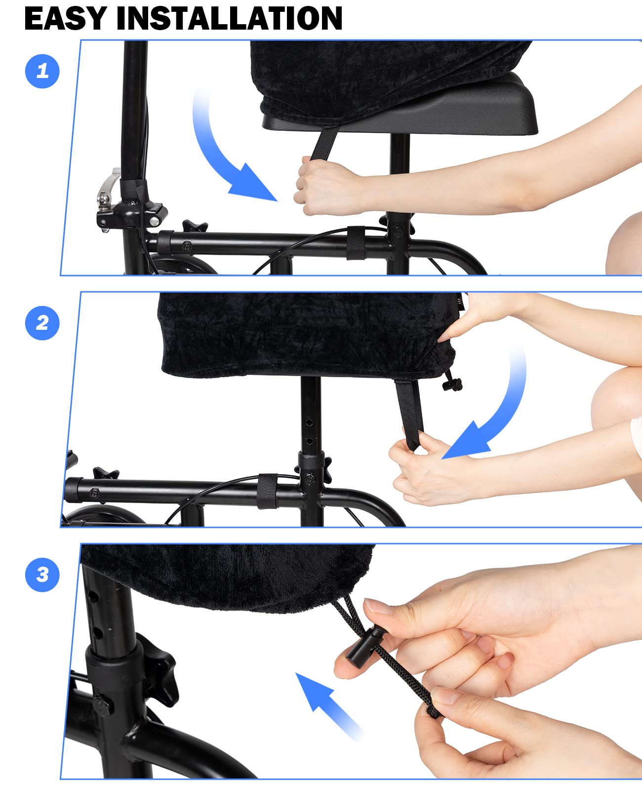 **ISSYAUTO Knee Scooter Cushion Cover – 2