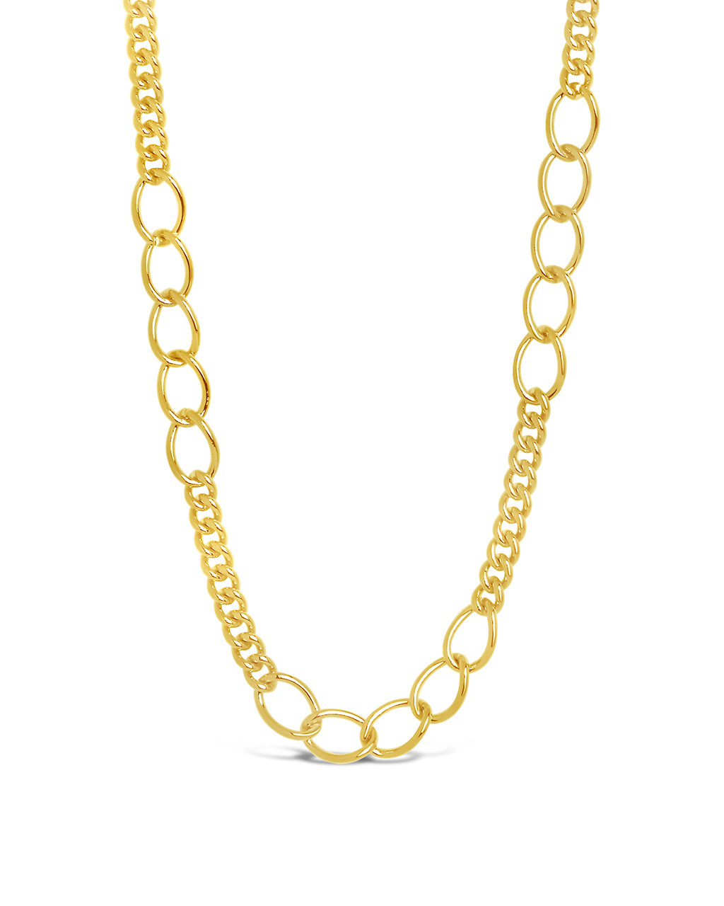 Lucille Chain Necklace for Women - Gold & Silver Layered Necklace Jewelry - Perfect for Everyday Wear, Date Night & Gift Giving