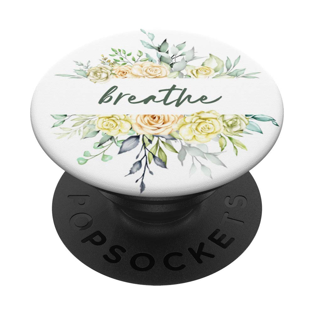 Meditation PopSockets PopGrip - Swappable Phone Grip for iPhone, Samsung & Tablets | Yoga, Mindfulness & Stress Relief Accessory
