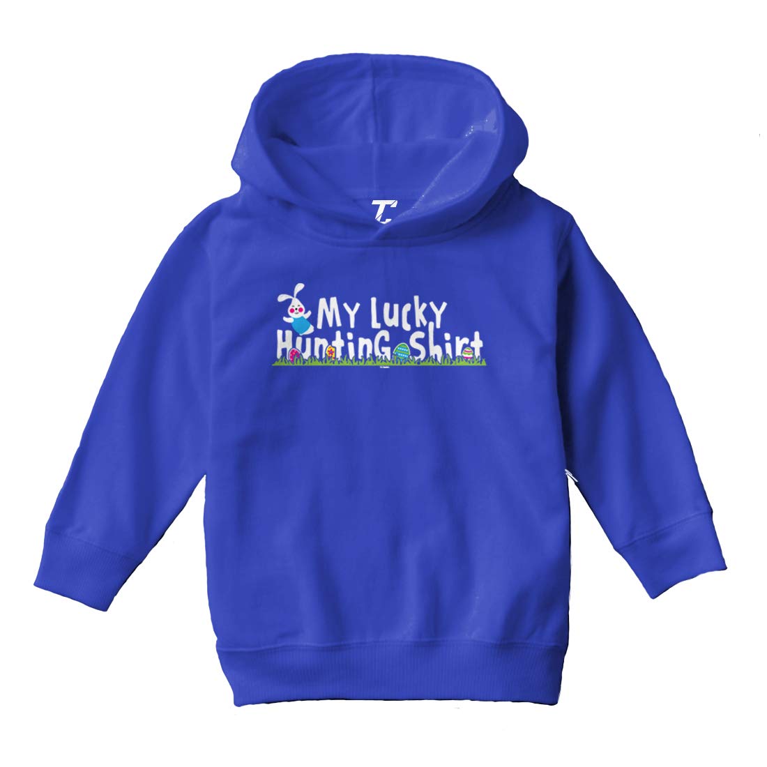 My Lucky Hunting Shirt - Easter Egg Print Cute Fleece Hoodie for Toddlers & Kids | Warm Outdoor Hunting & Easter Outfit