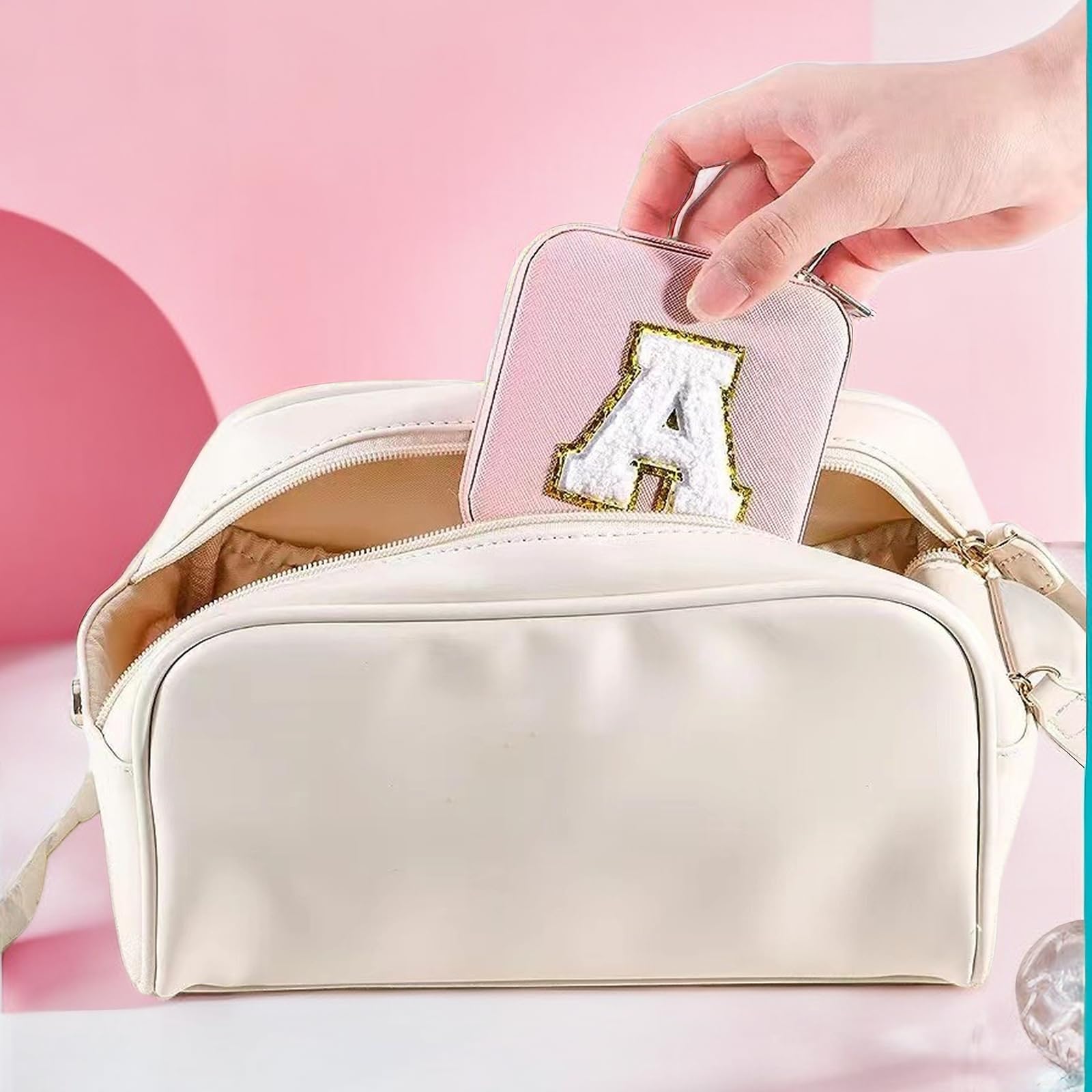 Mini Jewelry Box with Built-in Mirror - Portable Travel Jewelry Organizer for Earrings, Necklaces & Accessories - Perfect Gift for Women & Girls - Ideal for Travel, Home Storage & Gift Giving