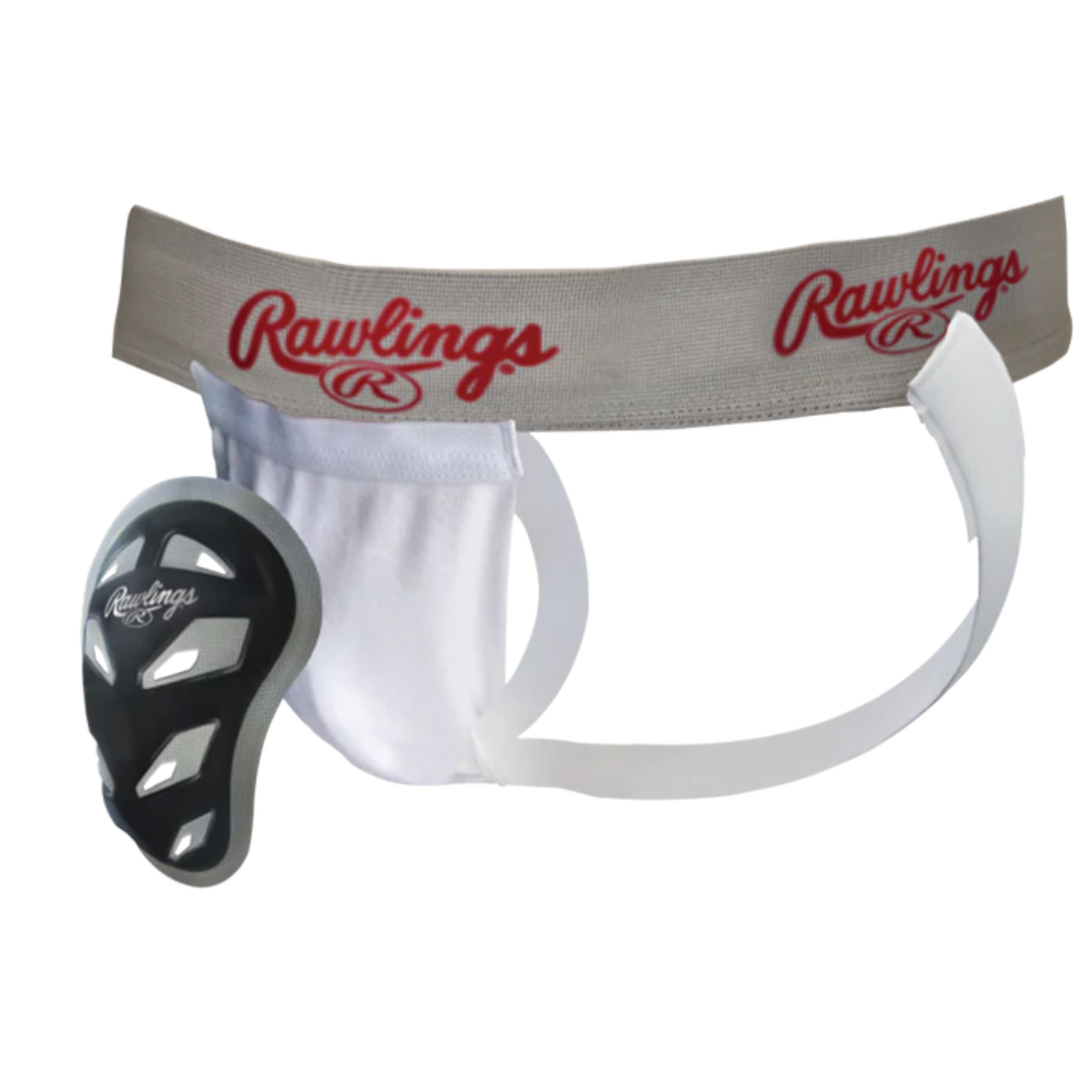 Rawlings Youth Cage Cup RG728 - Baseball Protective Gear for Kids & Teens - Perfect for Training, Games & Safety on the Field