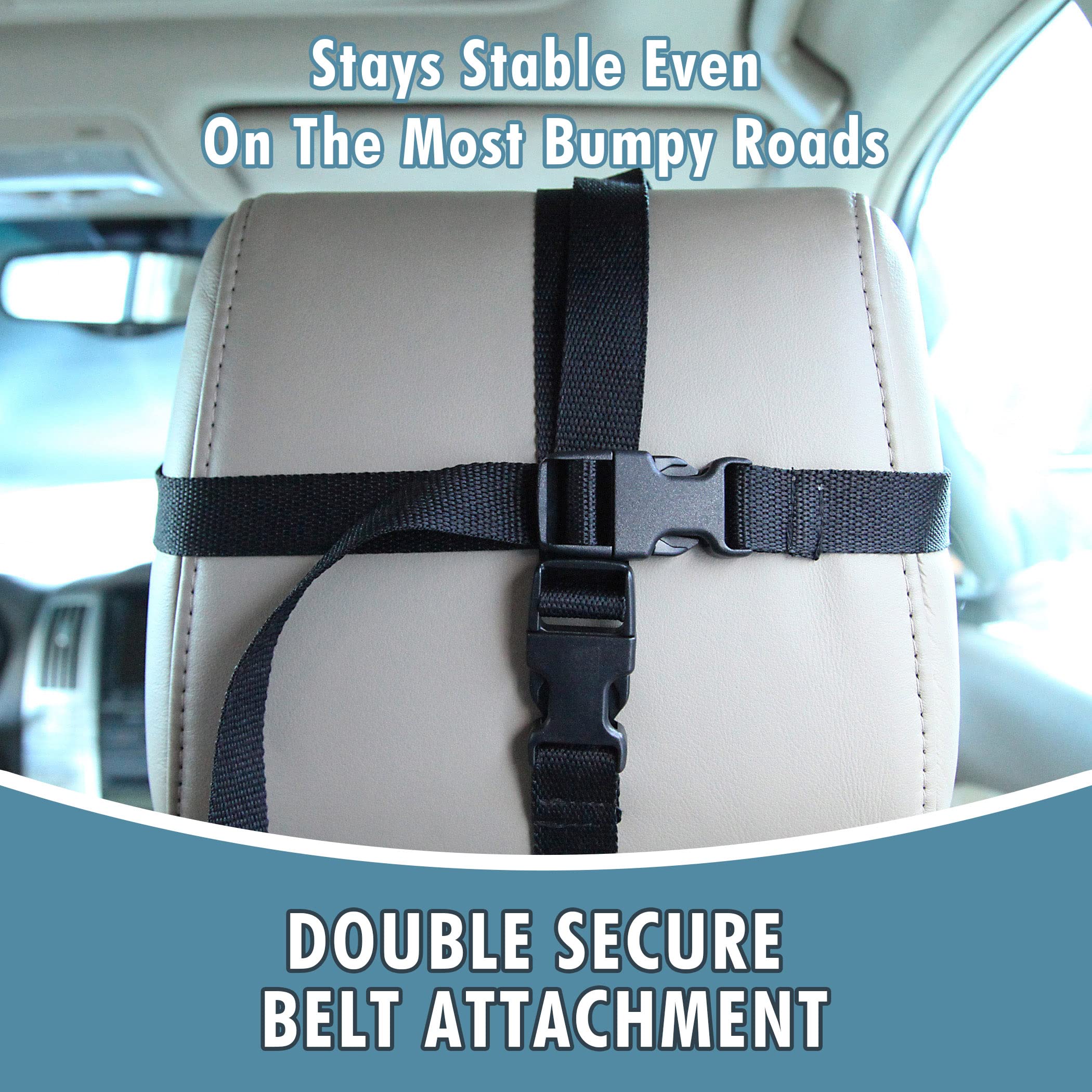 **CARTMAN Baby Car Mirror - Shatterproof Rear-Facing Infant Safety Mirror with 2 Pack 