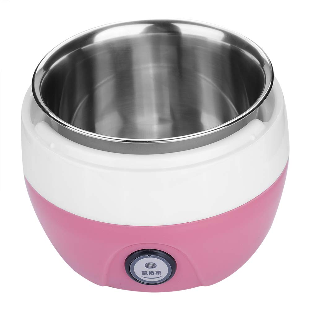 Automatic Yogurt Maker Machine - Digital Programmable Yogurt Maker with Timer for Homemade Greek Yogurt, Healthy Breakfast & Snacks - Perfect for Kitchen, Home Use (Pink) | Great for Meal Prep, Keto Diet & Family Breakfasts