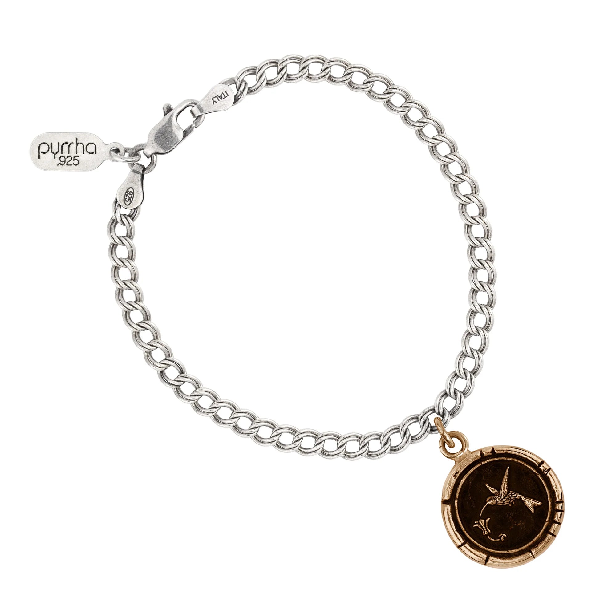 Hummingbird Talisman Chain Bracelet - Elegant Jewelry for Women, Sterling Silver Charm Bracelet, Boho Style Gift for Her - Perfect for Everyday Wear, Special Occasions & Spiritual Protection