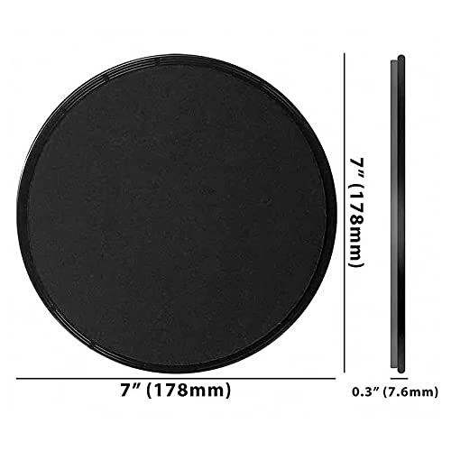 Stanz (TM) 2 Pack Gliding Discs for Core Workouts - Dual Sided Exercise Sliders for Carpet & Hardwood Floors - Abdominal & Full Body Training Equipment for Home Gym, Yoga & Pilates