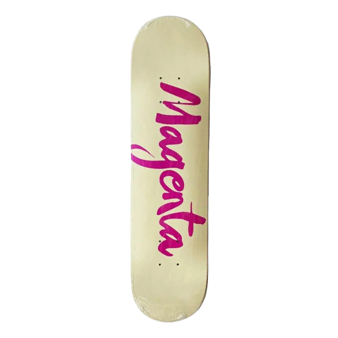 7.25 Inch Magenta Big Brush Pink Skateboard Deck - Perfect for Street Skating & Park Tricks