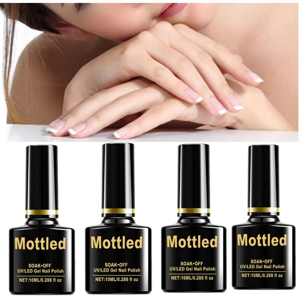 2022 Nail Repair & Protection Gel - Strengthening Base Coat for Damaged & Brittle Nails (4-Pack) | Salon-Quality Treatment for Cracked, Peeling & Discolored Nails | Perfect for DIY Manicures & Professional Nail Care