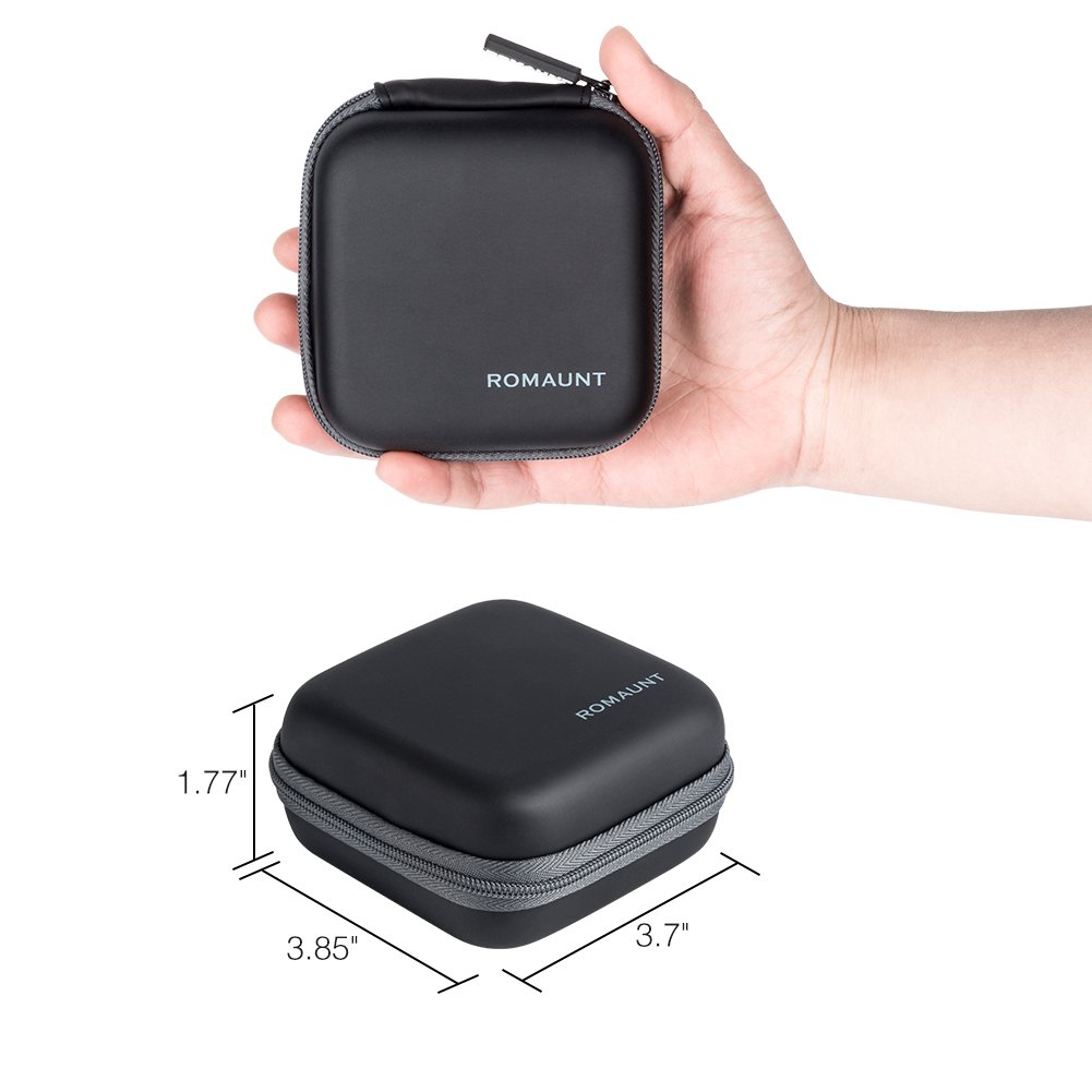 Premium Hard Shell PU Protective Carrying Case for Nespresso & Compatible Coffee Capsules - Portable Espresso Maker Accessory (Holds 4 Pods) - Ideal for Travel, Office & Home Use