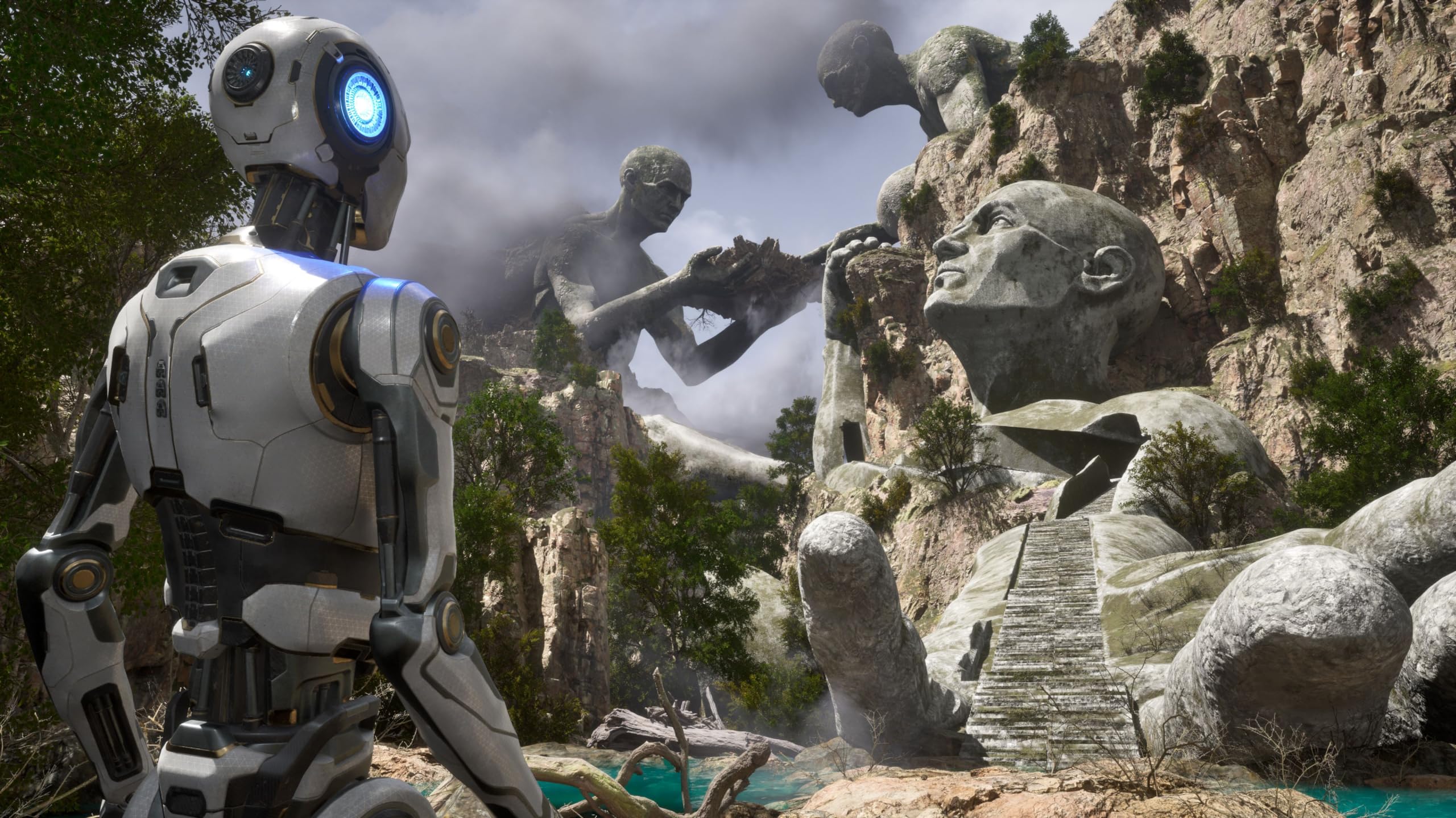 The Talos Principle 2: Devolver Deluxe Edition - PlayStation 5 (PS5) Game - Philosophical Puzzle Adventure for Home Entertainment & Gaming Enthusiasts