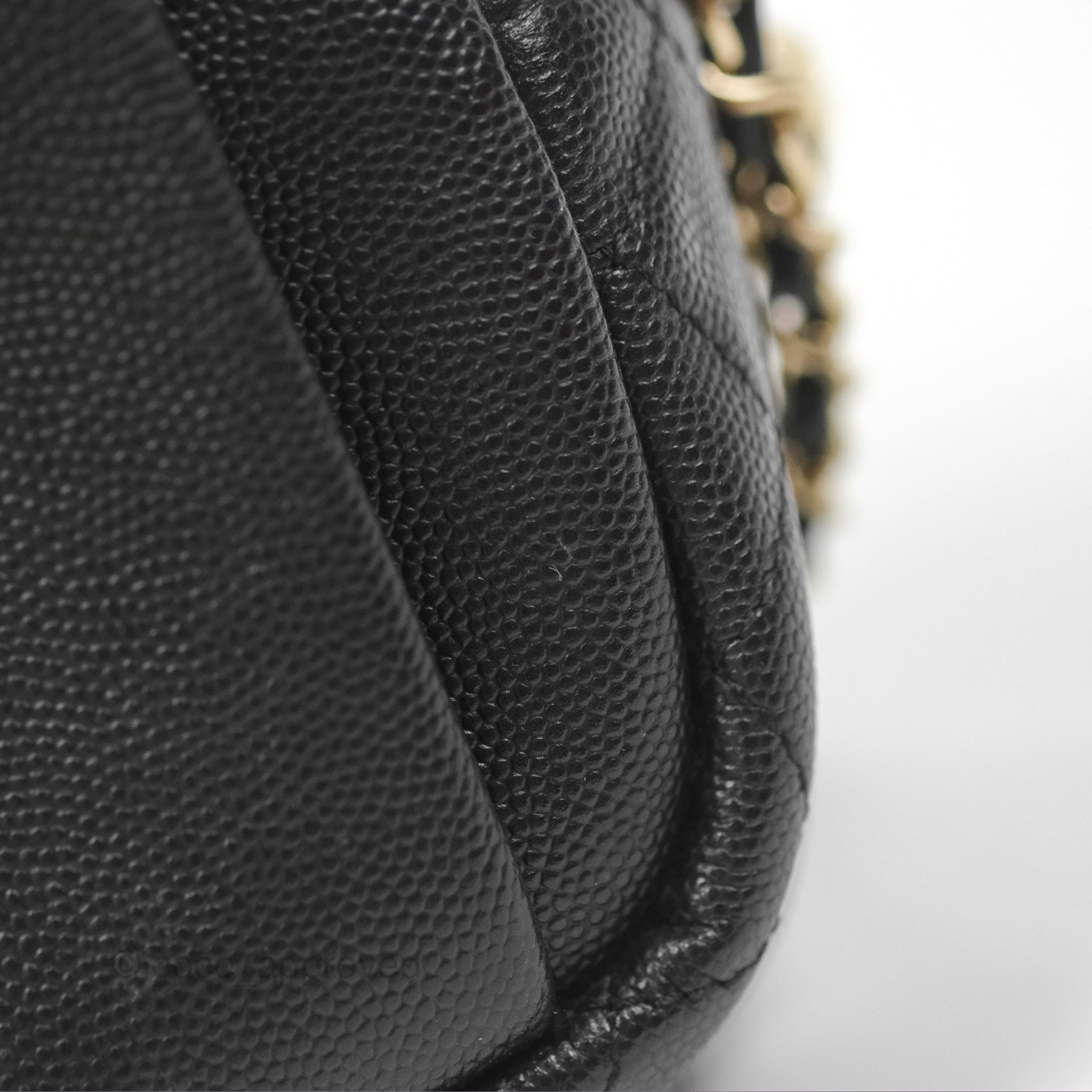 Chanel CC Day Camera Bag in Black Caviar Leather with Gold Hardware - Luxury Crossbody Bag for Women, Perfect for Everyday Use & Special Occasions