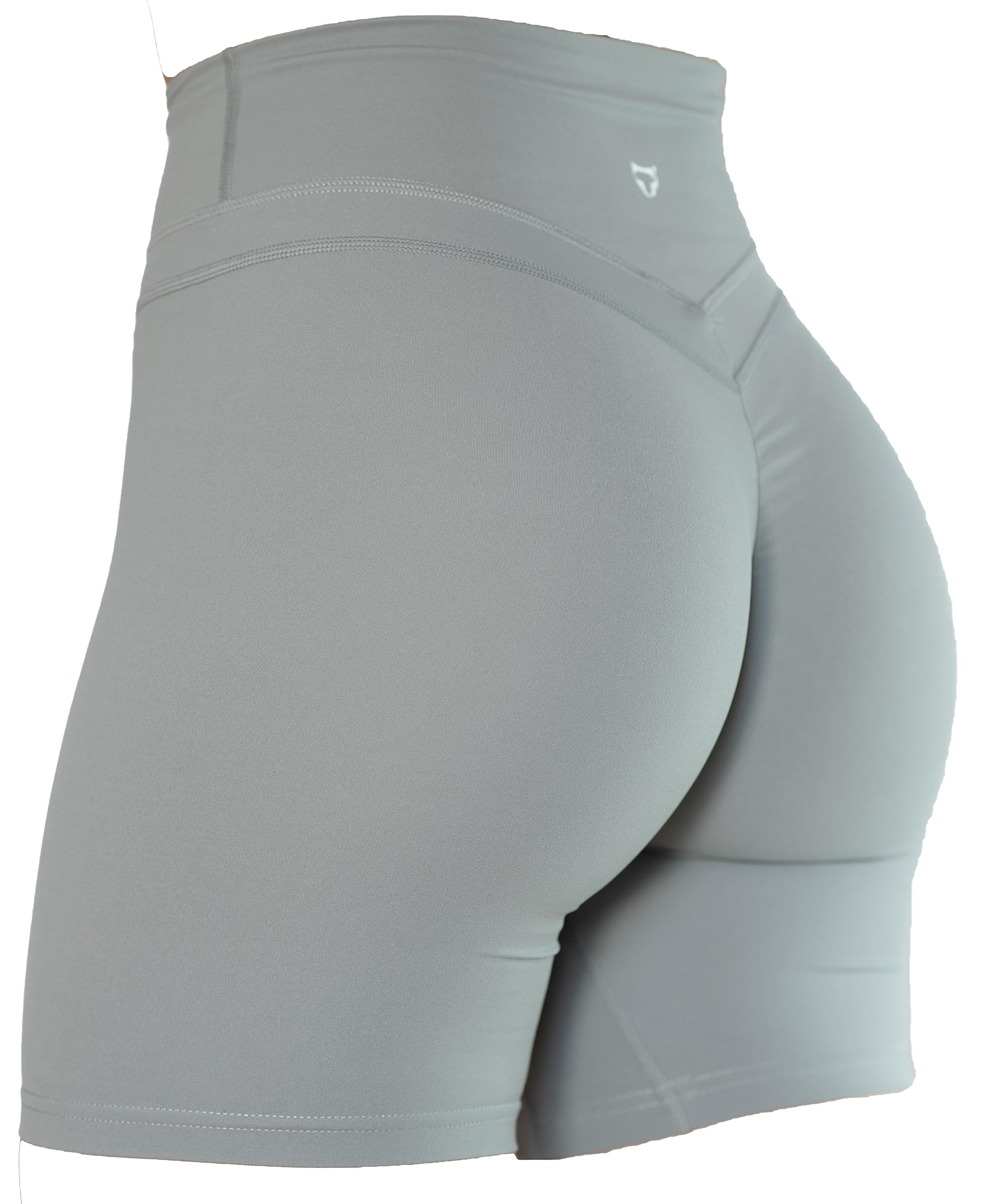TomTiger High Waist Yoga Shorts for Women - Tummy Control Workout Biker Shorts with Butt Lifting Design | Perfect for Yoga, Gym, Running & Lounge Wear