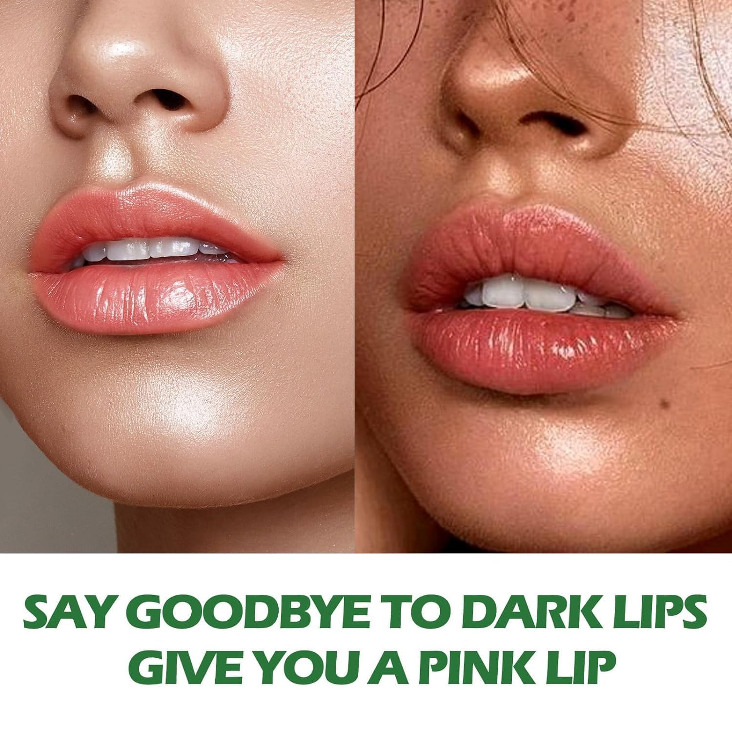 Dark Lip Balm for Lip Lightening & Pigment Removal - Shea Butter Lip Care to Exfoliate Dead Skin & Brighten Dark Lips (3Pcs) - Perfect for Daily Lip Care & Nighttime Treatment