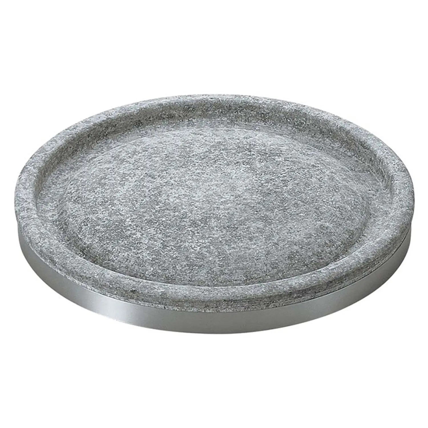 Premium EBM Jangsu Round Ishiyaki Hot Stone Plate - Authentic Japanese Cooking Stone for Sizzling BBQ, Grilling & Tabletop Dining - Perfect for Home Restaurants & Outdoor Gatherings