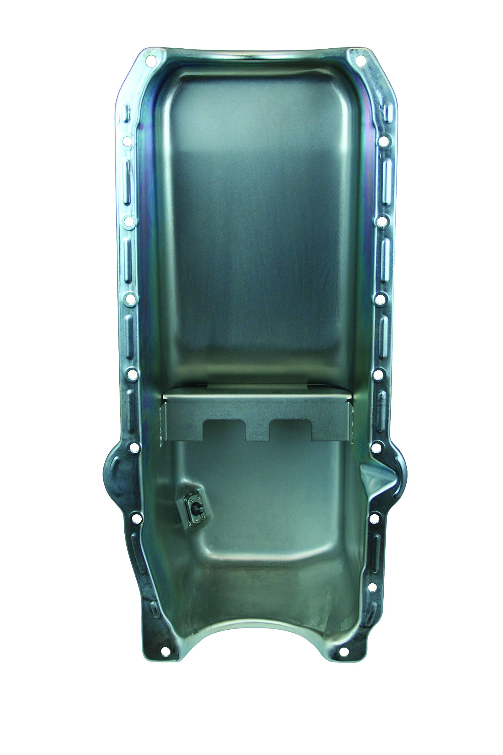 Moroso 20172 Replacement Oil Pan for Chevy Small-Block Engines - High Performance Aluminum Oil Pan for Chevy 262-400ci Engines - Perfect for Engine Rebuilds & Performance Upgrades