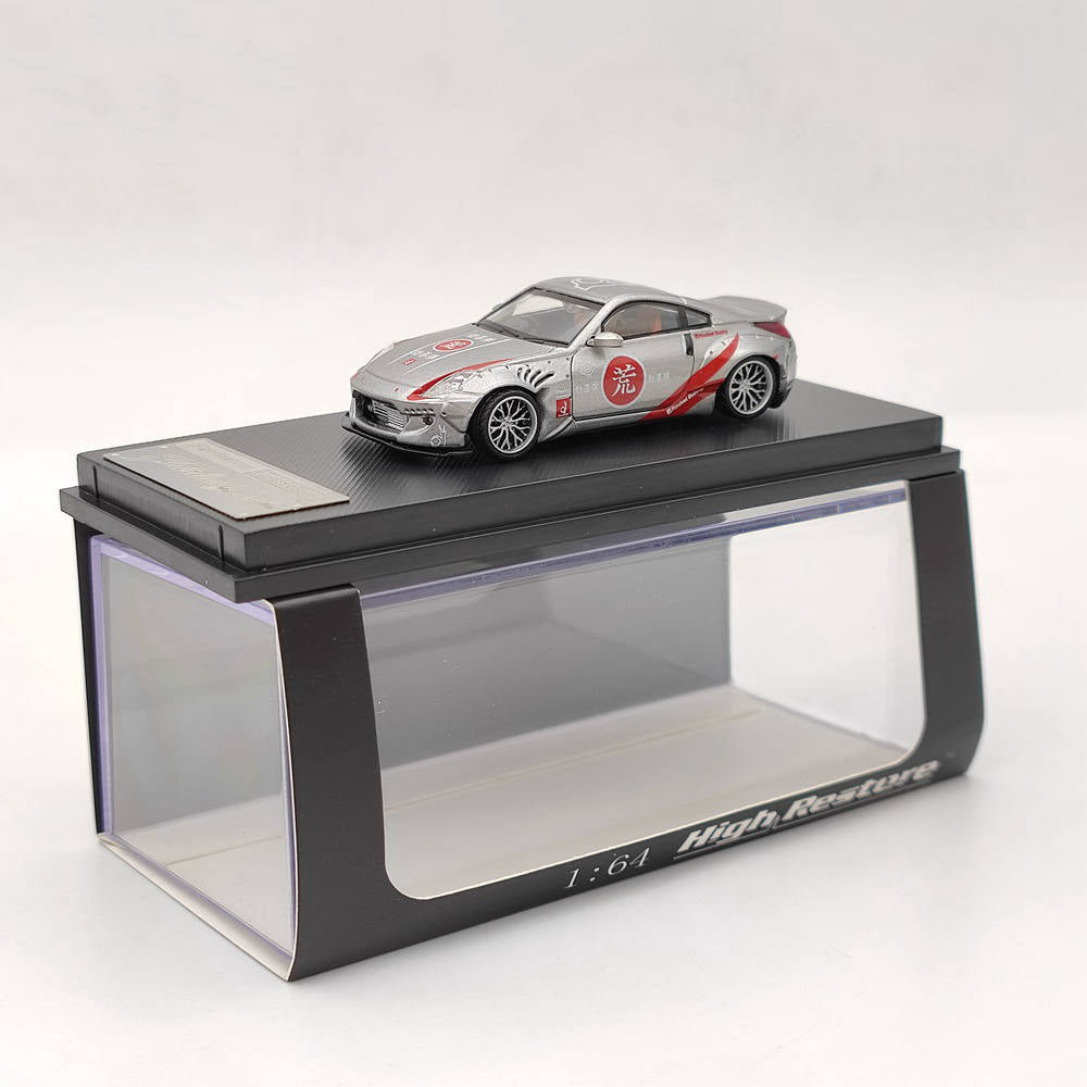 1:64 Nissan 350Z Fairlady Z Diecast Model Car - Limited Edition NFS Police Toy Collection - Perfect Gift for Car Enthusiasts & Display for Office/Home Decor