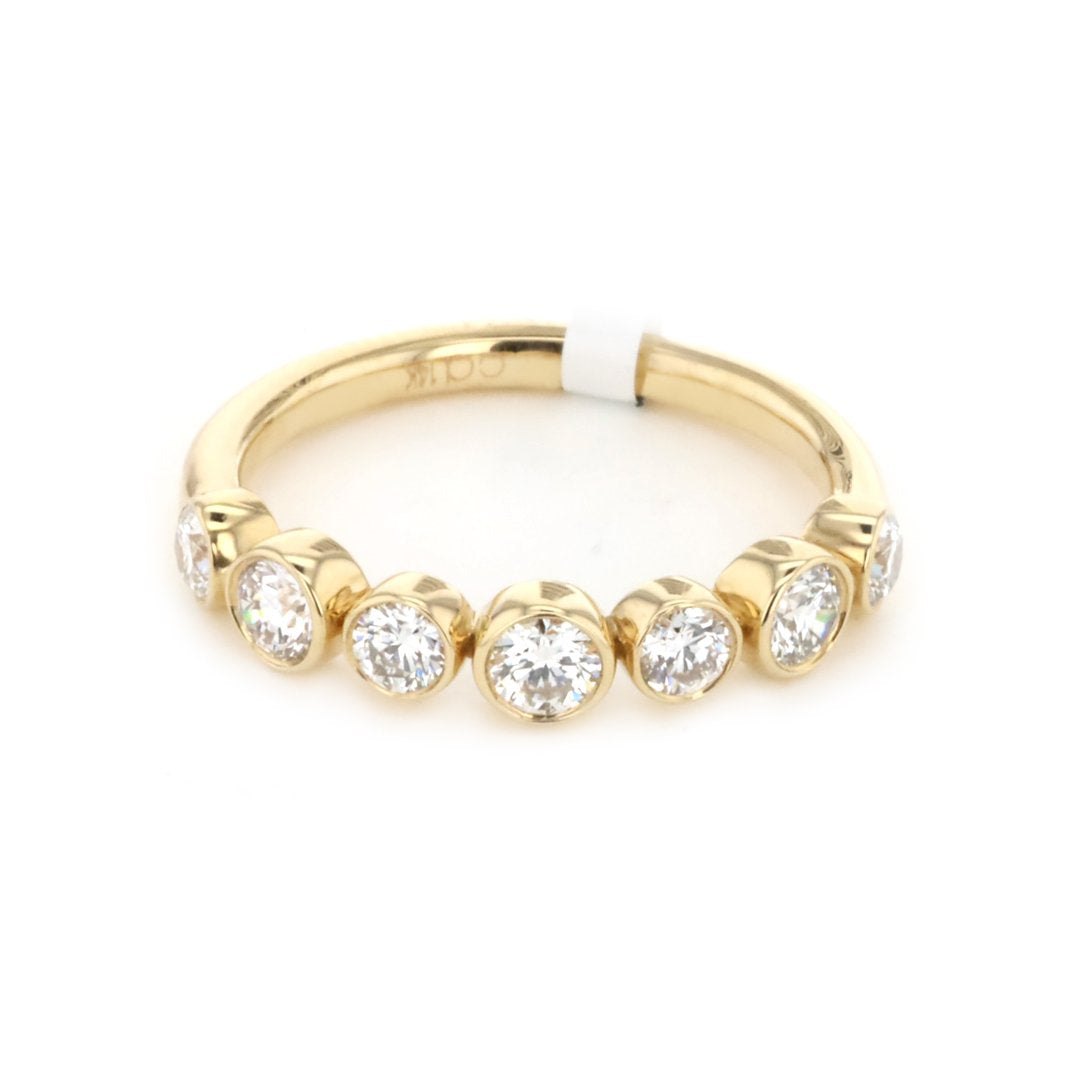 0.77 Carat Total Weight (CTW) Diamond Band Ring for Women - Elegant Wedding, Engagement, Anniversary Gift for Her