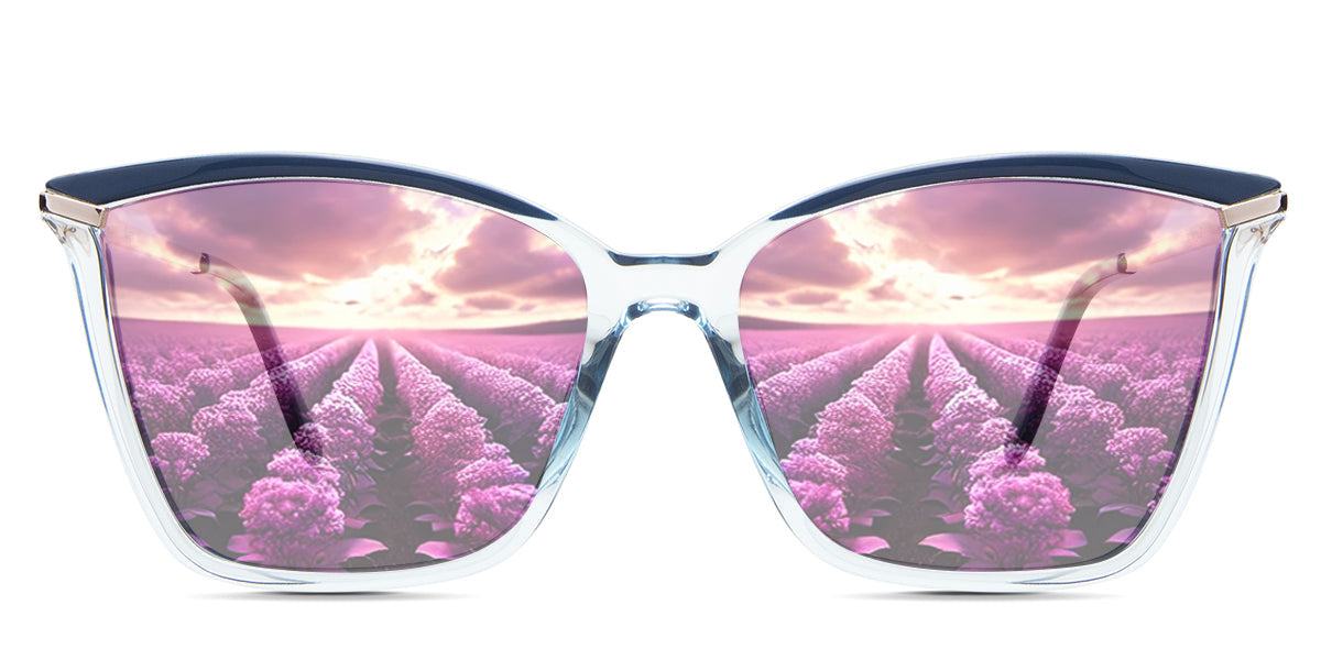 Khloe Women's Prescription Tinted Glasses - Stylish & UV Protection for Reading, Driving & Outdoor Activities