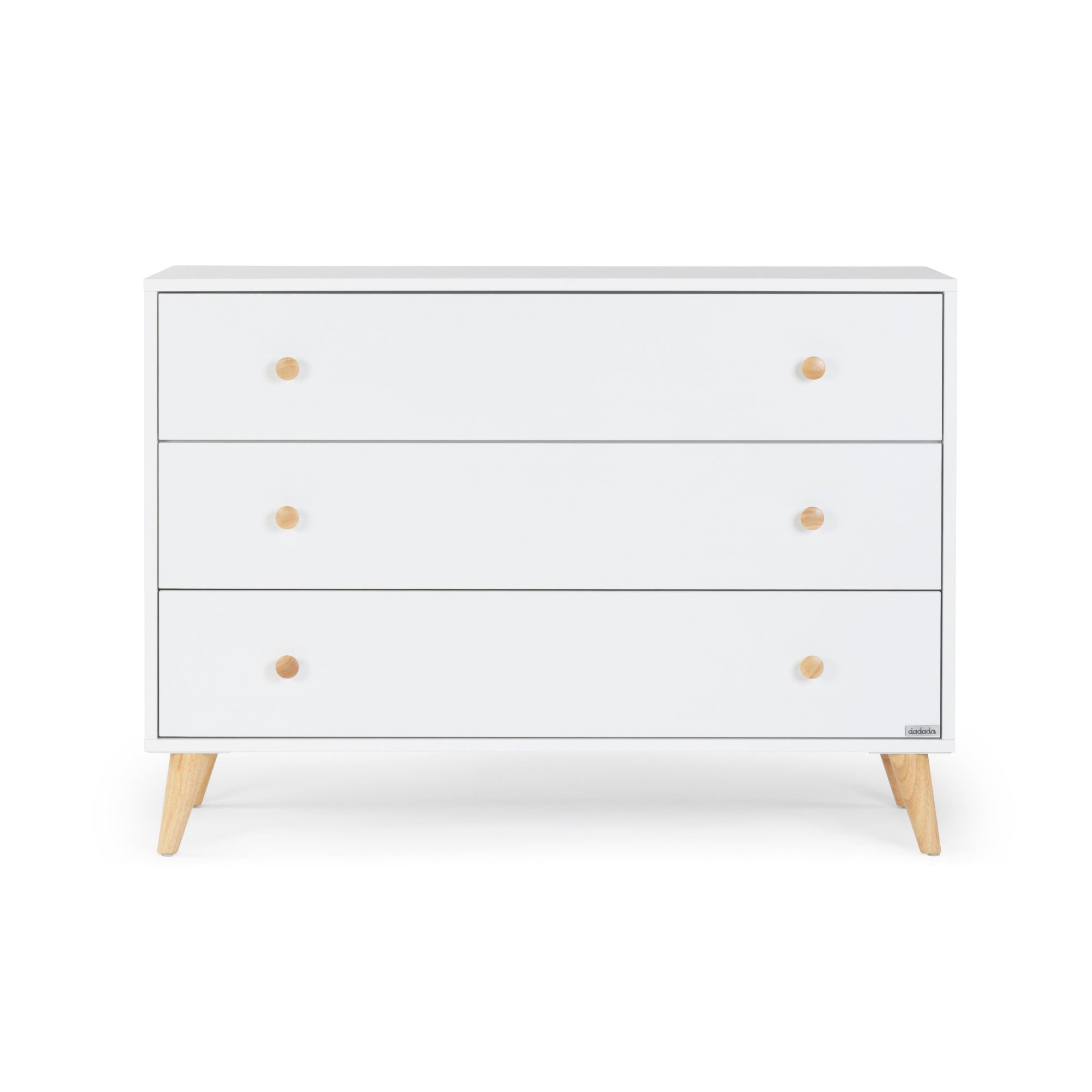 Austin 3 Drawer Dresser - Modern Wooden Chest of Drawers for Bedroom Storage | Perfect for Clothes, Linens & Home Organization