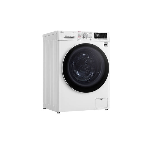 LG 9kg Front Load Washing Machine with Steam Function - Energy Efficient, Quiet Operation for Laundry Room, Apartment & Small Spaces