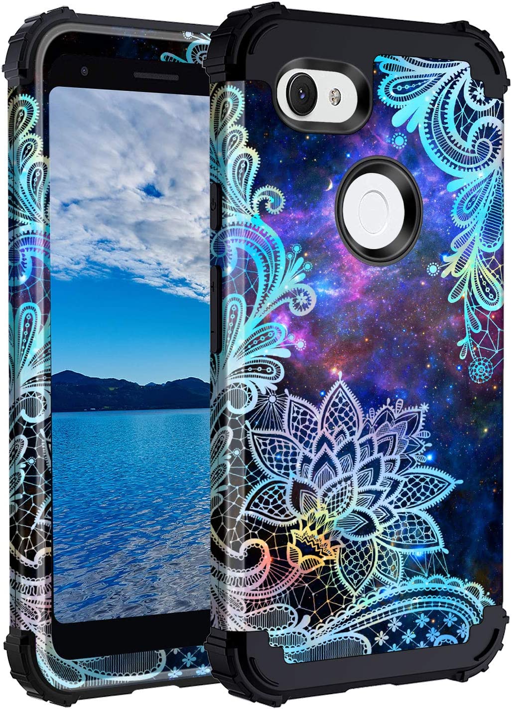 Casetego Google Pixel 3a XL Case - Full Body Protective Cover with Shockproof Design | Perfect for Outdoor Activities, Travel & Daily Use
