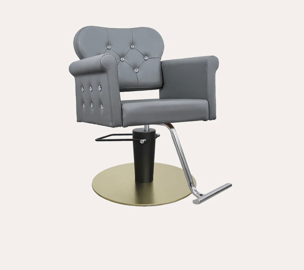 Glam II Salon Chair - Professional Hydraulic Beauty Styling Chair for Hairdressers & Stylists | Perfect for Salons, Spas & Home Use