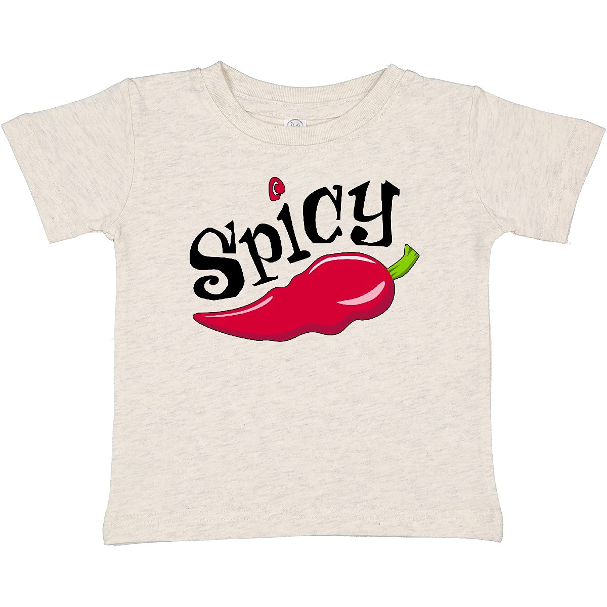 Inktastic Spicy Hot Chili Pepper Baby T-Shirt - Cute & Comfortable Cotton Infant Tee for Boys & Girls - Perfect for Playdates, Family Photos & Everyday Outfits
