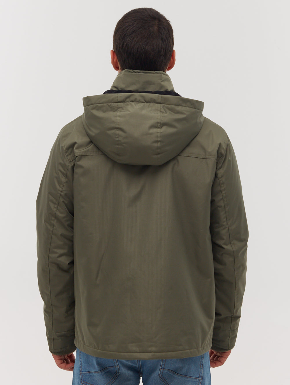 Hawn Double Faced Ripstop Hooded Jacket - Lightweight Waterproof Windbreaker for Outdoor Hiking & Urban Commuting