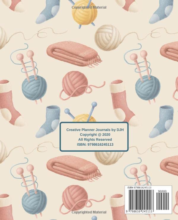 Cat Themed Knitting Notebook - Perfect Gift for Knitters & Crocheters - Organize Your Yarn Projects with Style - Ideal for Knitting Enthusiasts & DIY Crafters
