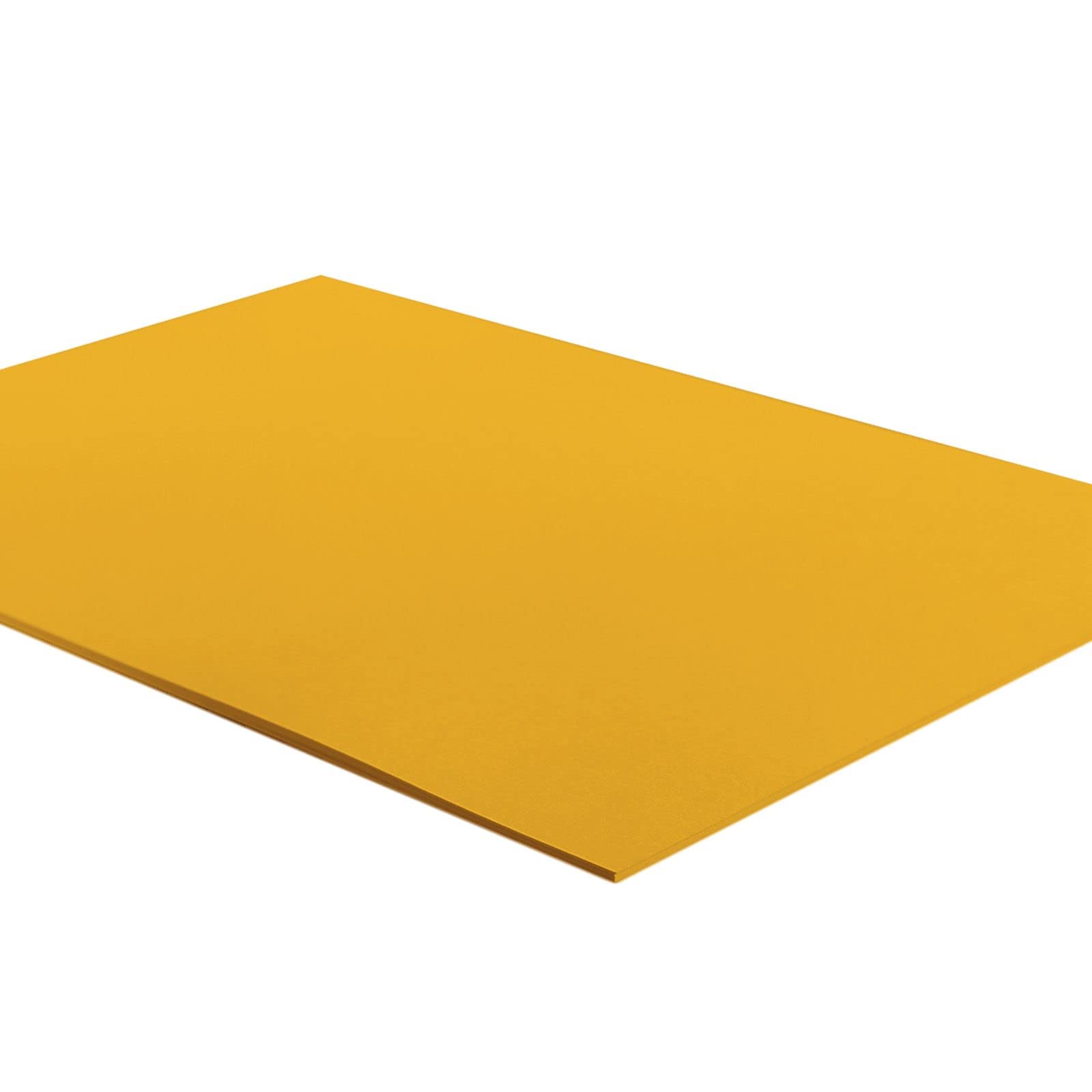 Vaessen Creative Florence Smooth Cardstock - Honey Yellow, 216gsm, A4 Size (8.3