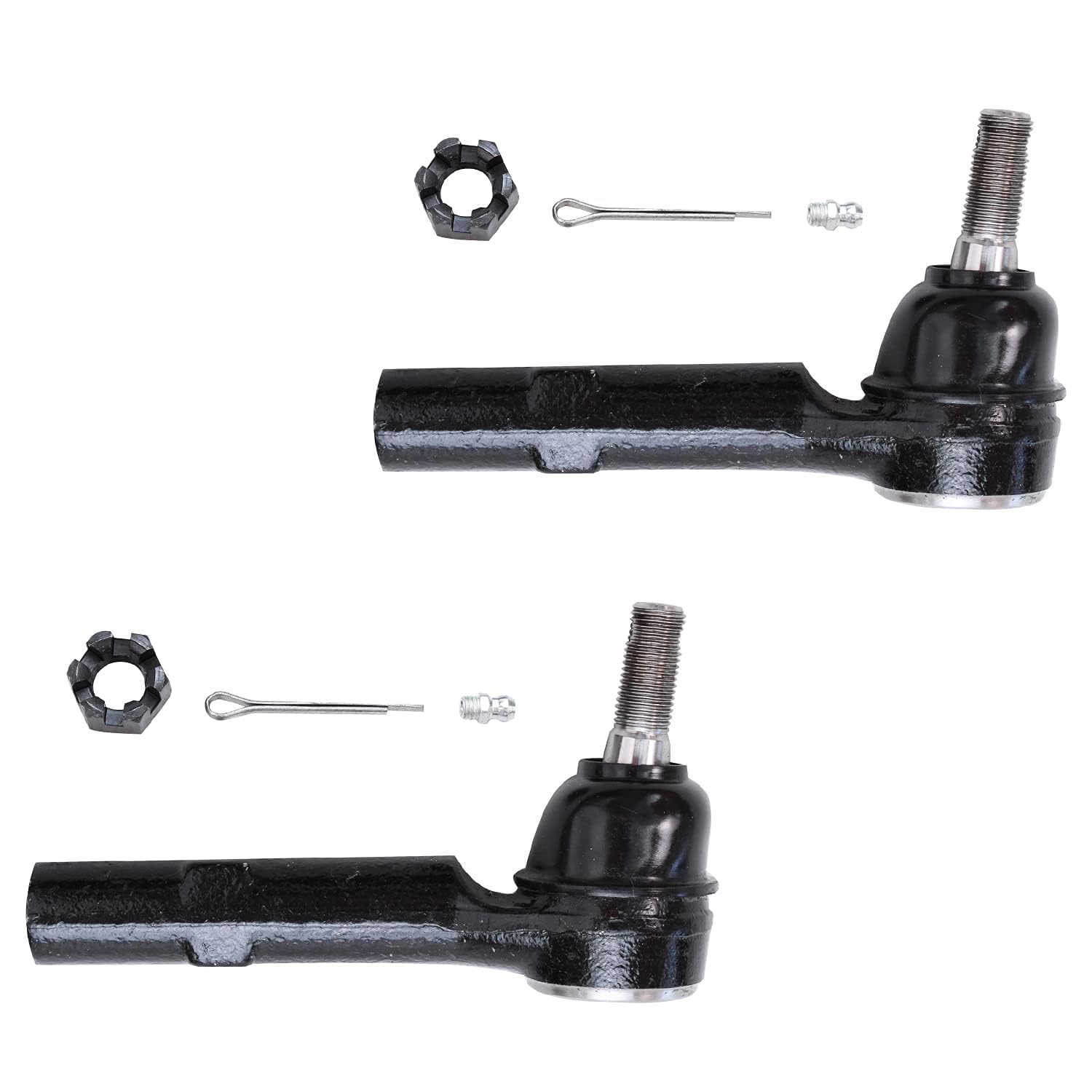 Detroit Axle - Front Rack & Pinion Kit Replacement for Buick Enclave, Chevrolet Traverse, GMC Acadia, Saturn Outlook - Includes Power Rack & Pinion, Gear Wheel, Bearing & Hubs, Outer Tie Rod Ends - Perfect for Smooth Steering & Vehicle Maintenance