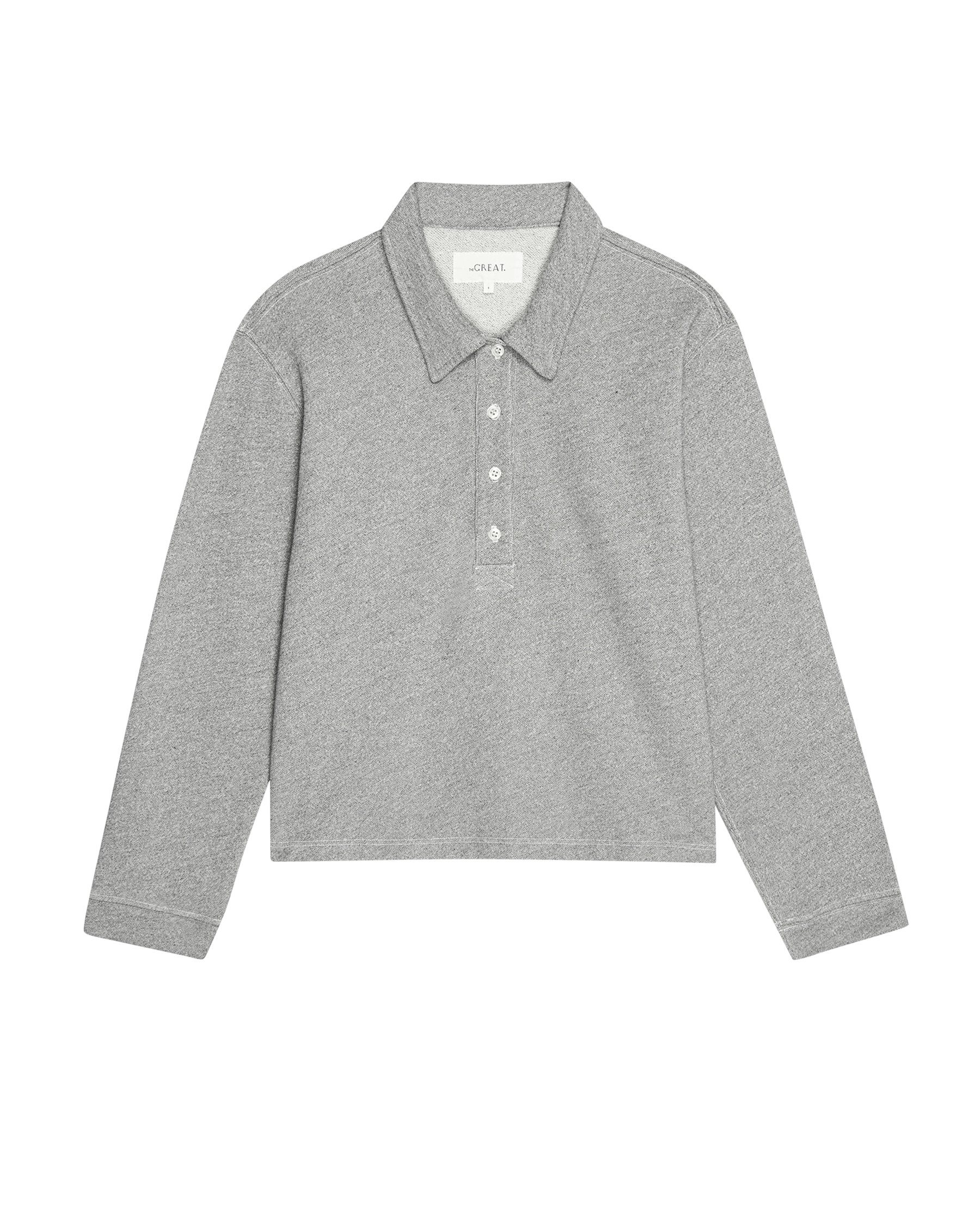 Rugby Sweatshirt for Men - Varsity Grey Pullover | Comfortable & Stylish Casual Wear for Game Day, Campus Life & Outdoor Activities