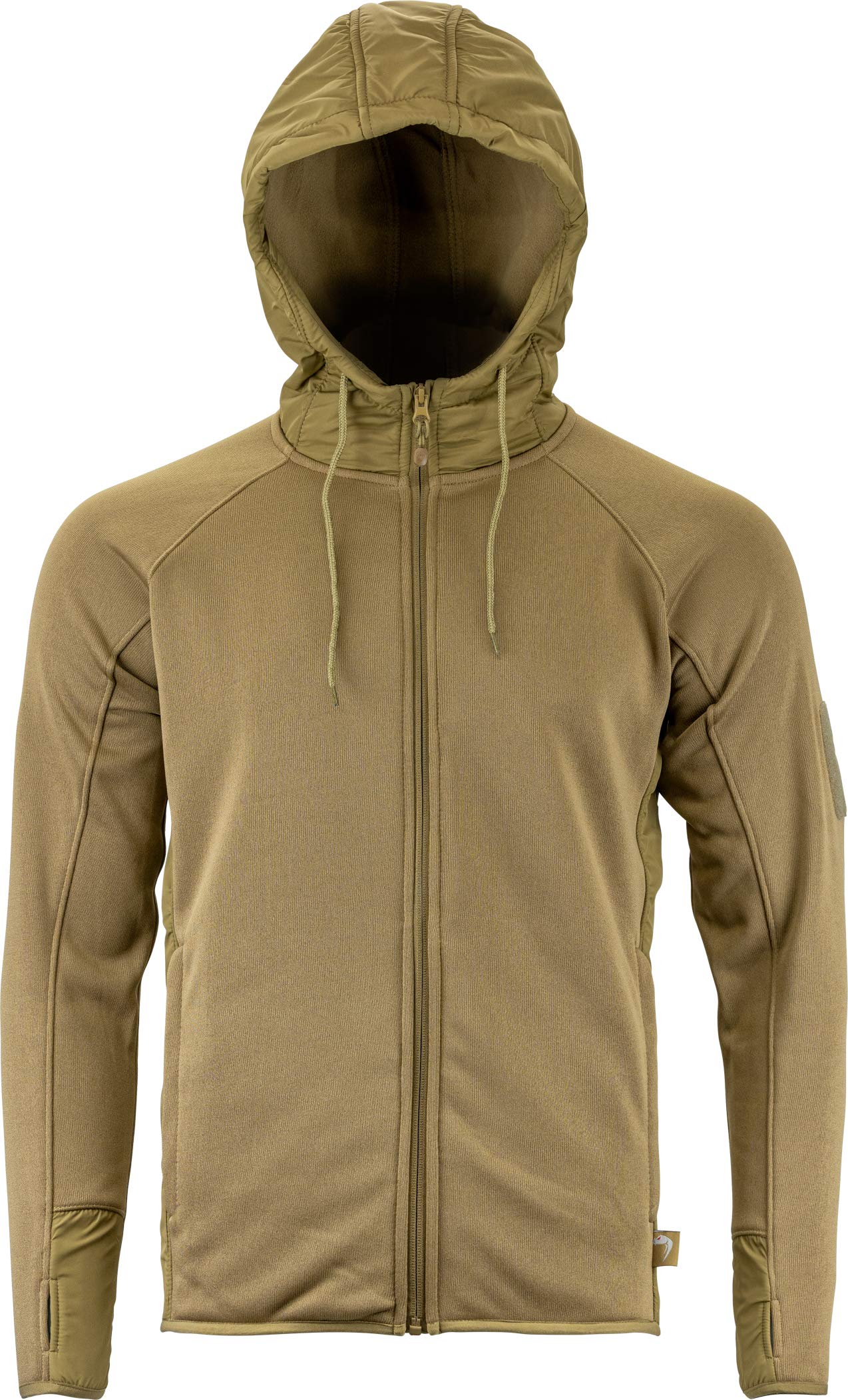 Viper Men's Storm Hoodie - Black Waterproof Windproof Fleece-Lined Hooded Jacket for Outdoor Hiking, Camping & Winter Sports