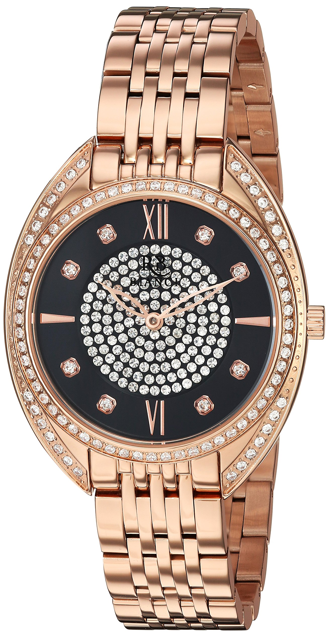 Roberto Bianchi Women's RB0215 Aveta Rose Gold Analog Quartz Watch - Elegant Timepiece for Business, Parties & Everyday Wear