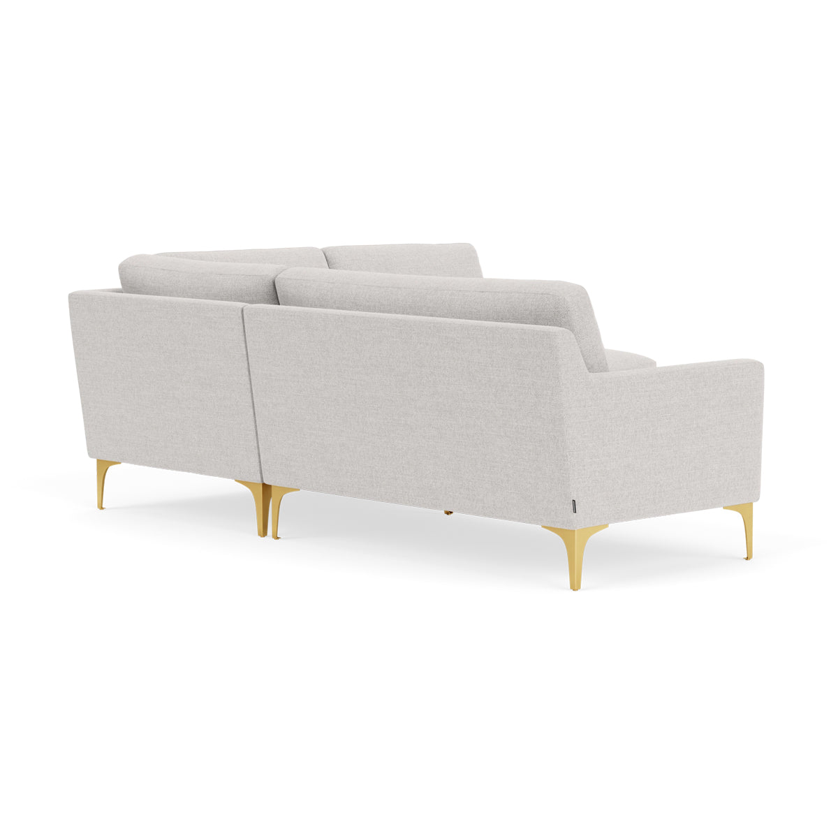 Astha Fabric Right Corner Sofa - Modern L-Shaped Sectional Couch for Living Room, Home Theater & Small Spaces | Comfortable & Stylish Lounge Furniture