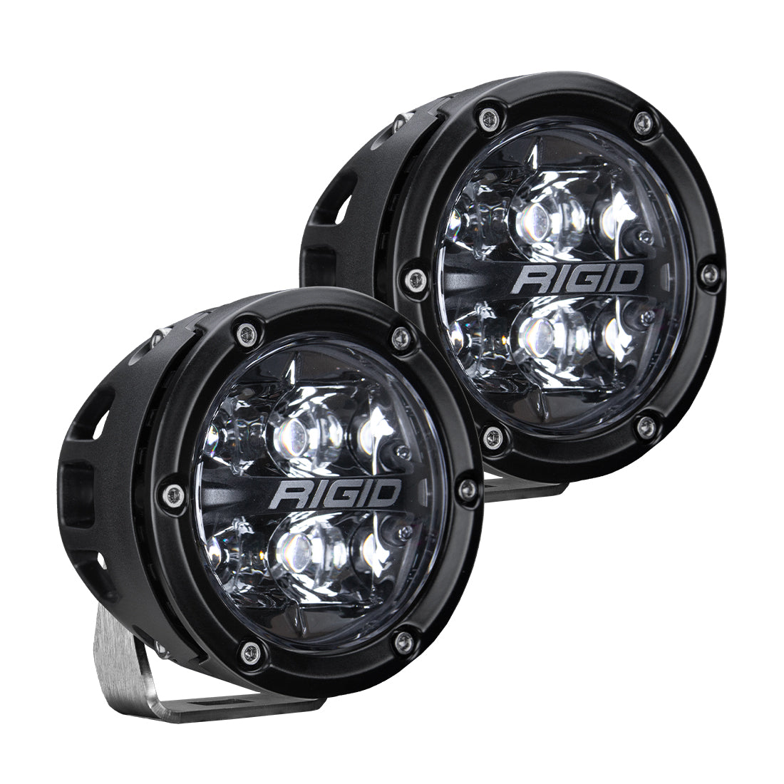 2021-2023 Ford Bronco Rigid A-Pillar 360 Series LED Light Bar Kit - Off-Road, Camping & Night Driving Lighting Accessories