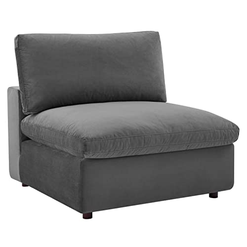 Gray Performance Velvet