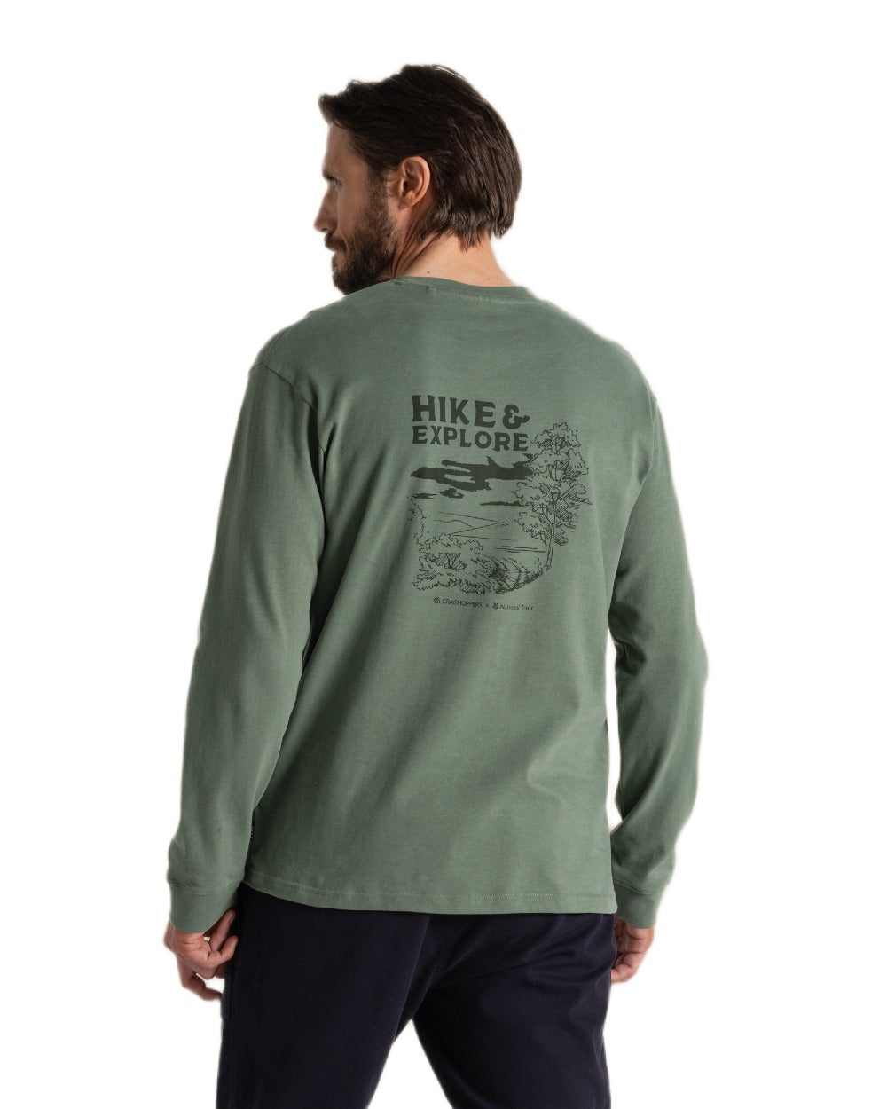 Craghoppers Men's National Trust Limestone Hiking Shirt - Lightweight Quick-Dry Outdoor Travel Top for Camping & Adventure