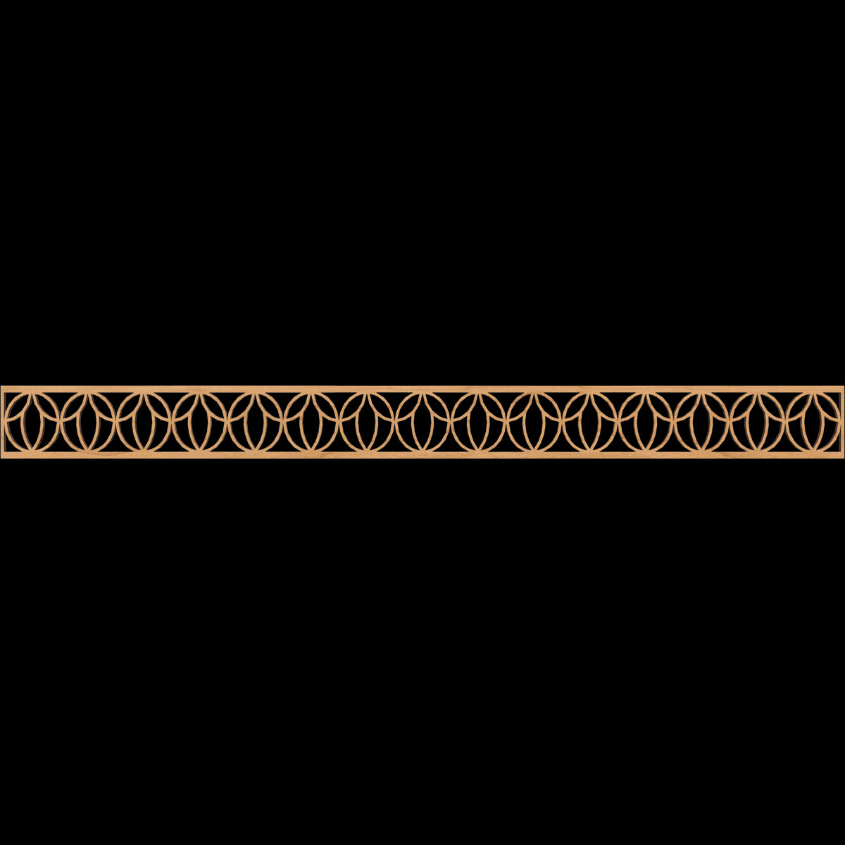 Shoshoni Fretwork Moulding - Handcrafted Wooden Wall Decor for Home & Office - Perfect for Living Room, Bedroom, and Office Decorations