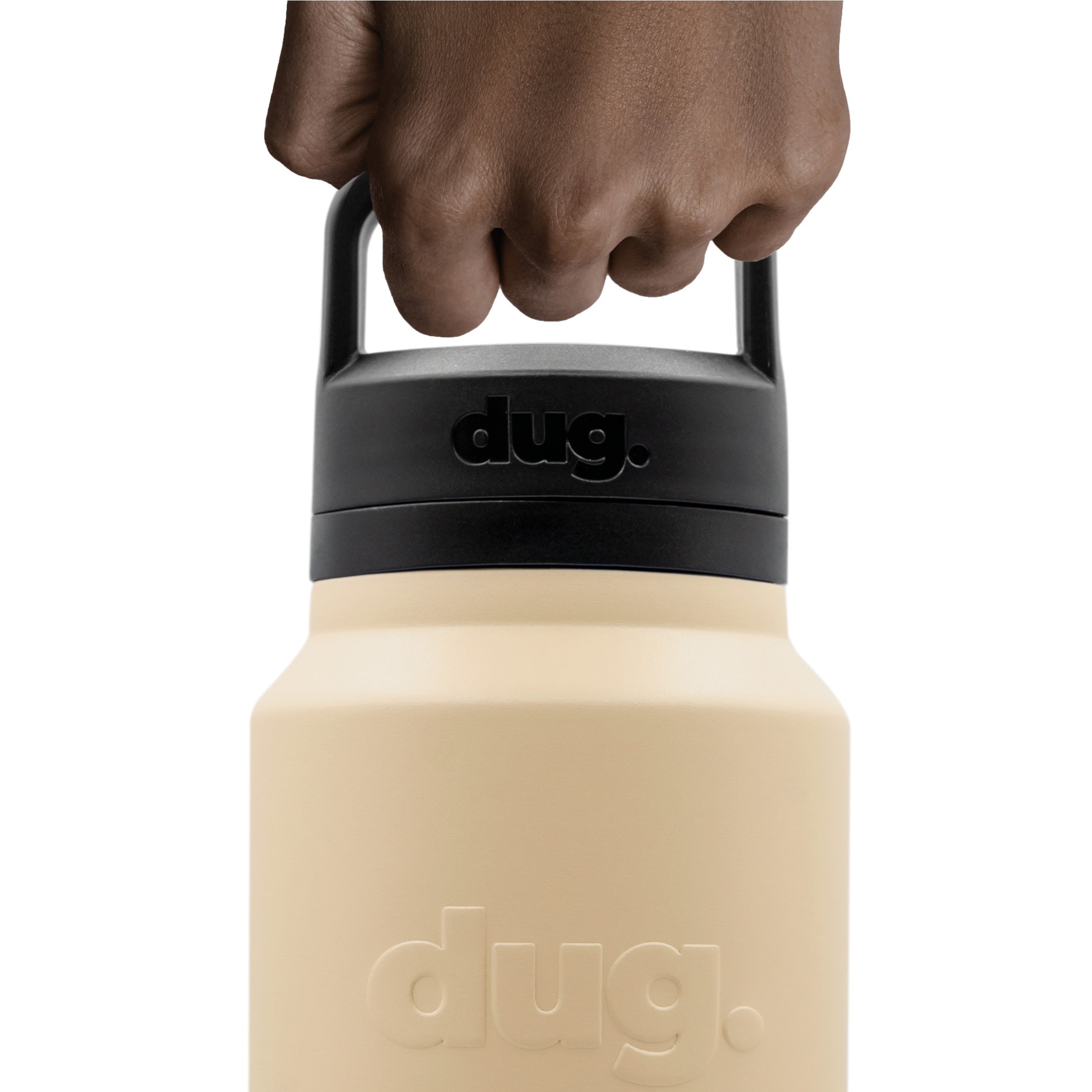 1L BPA-Free Water Bottle with Straw - Leak Proof & Insulated for Gym, Hiking, Travel & Everyday Use - Sandy Dug