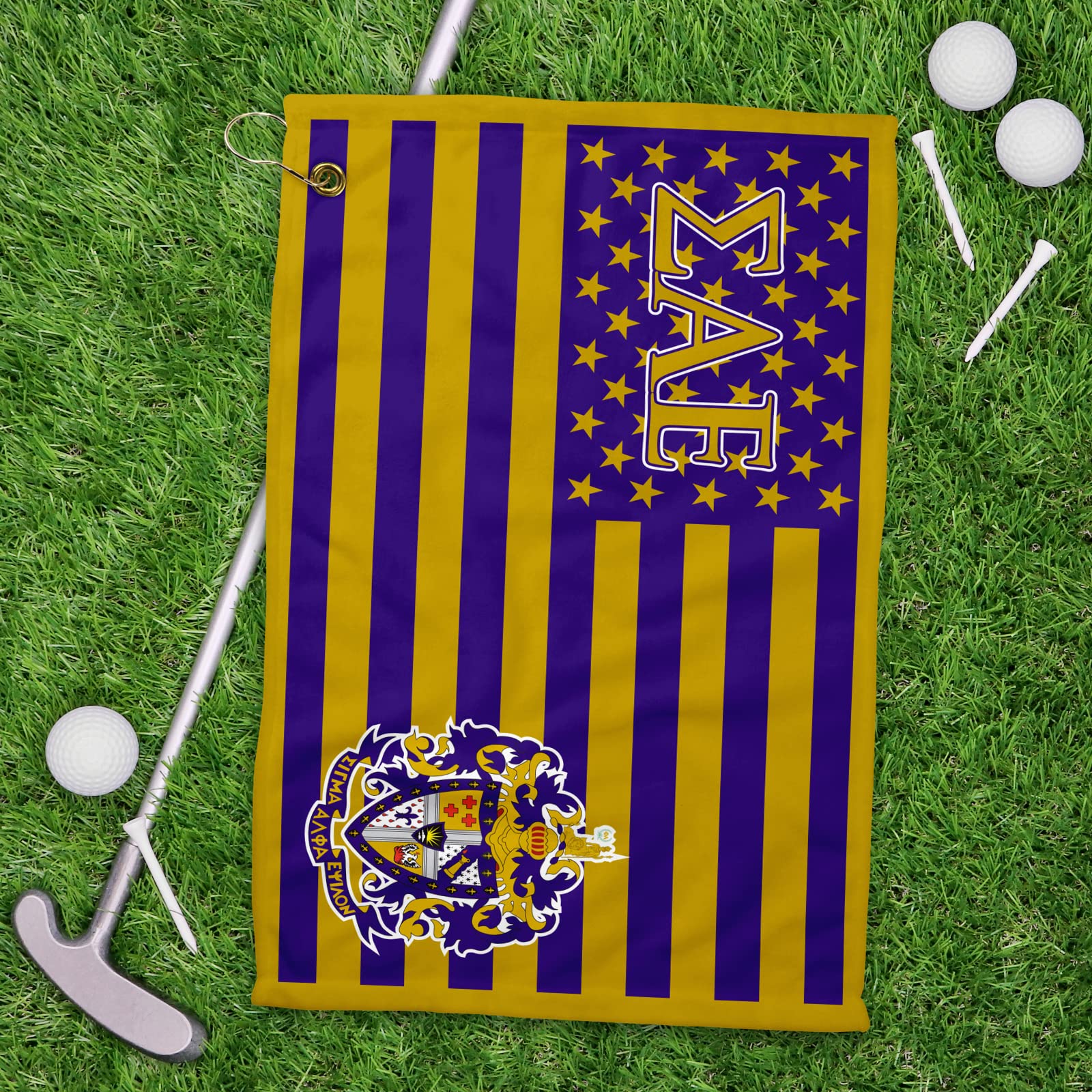 Sigma Alpha Epsilon Fraternity Microfiber Towel - 11